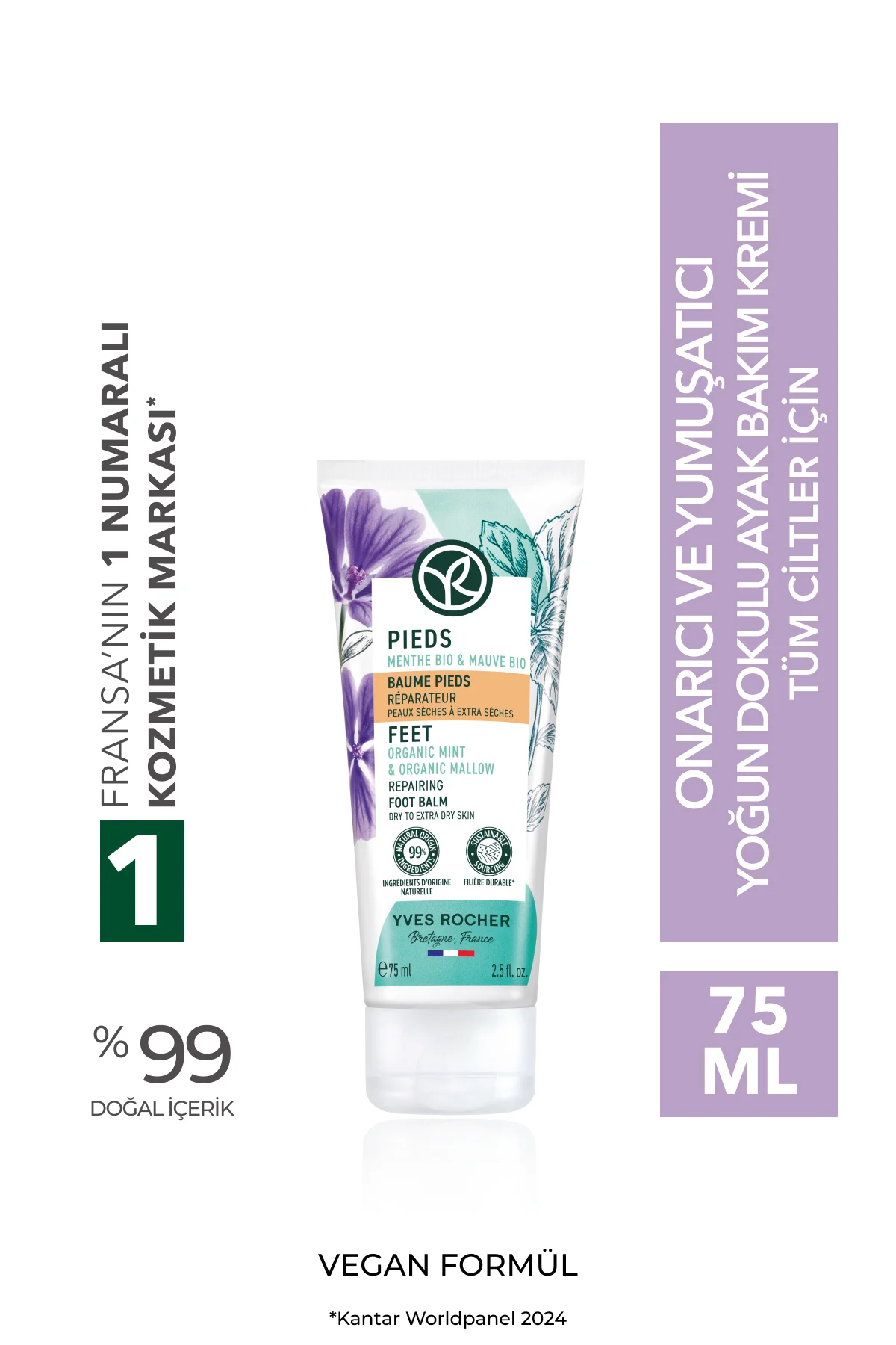 Ayak Bakım Kremi - Onarıcı ve Yumuşatıcı-75 ml-19280