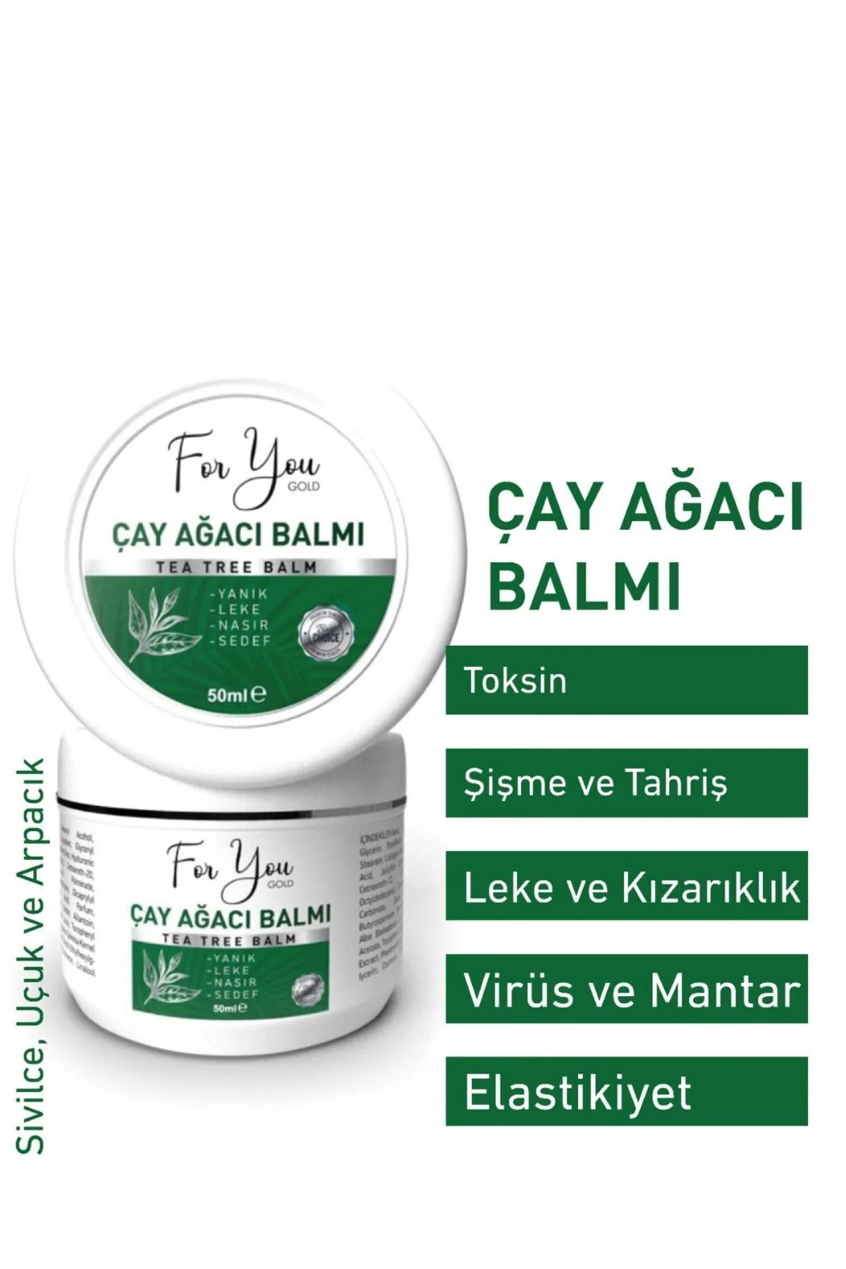 Ayak Bakım Şampuanı + Çay Ağacı Balmı (tırnak Mantarı-koku-kaşınt