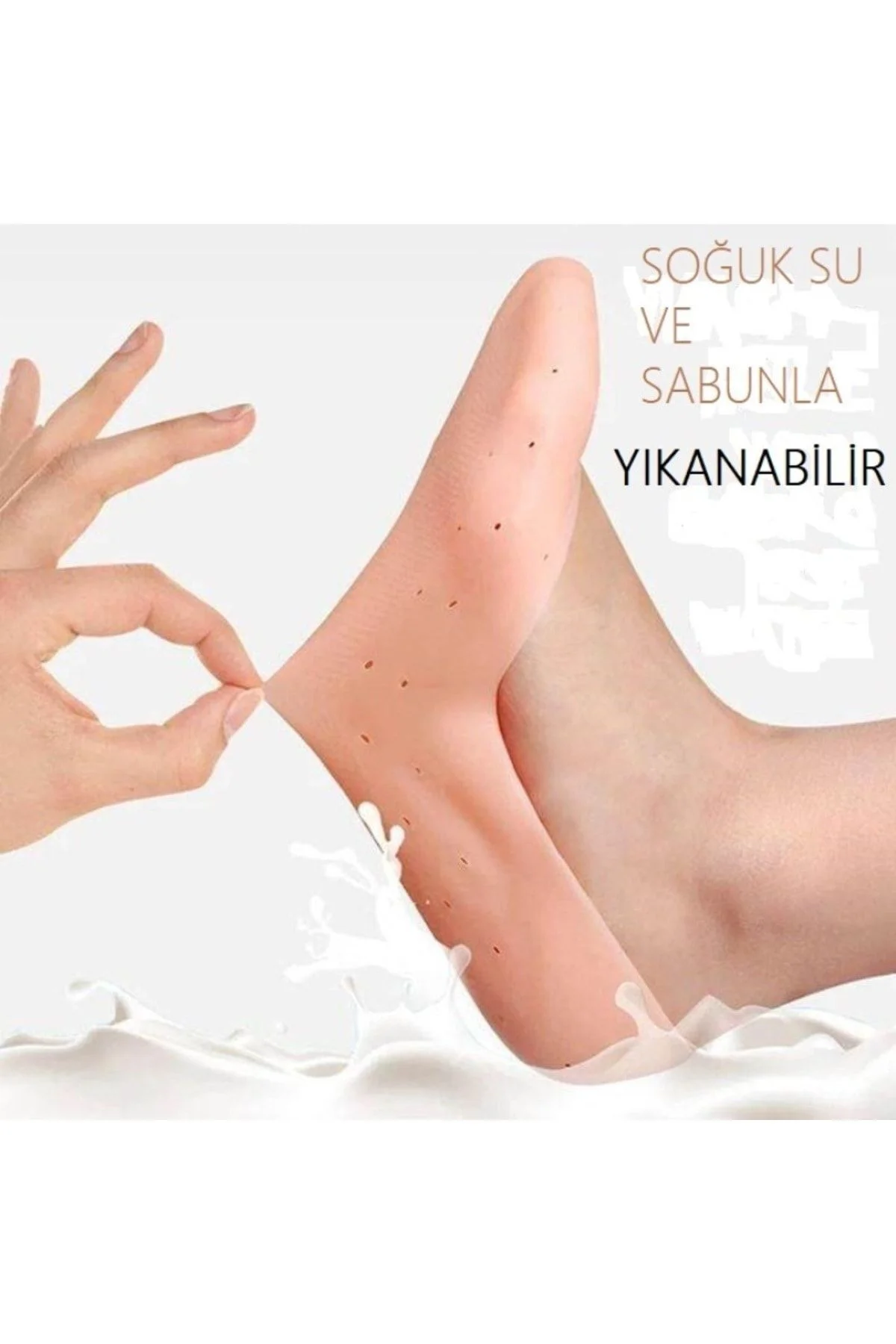 Ayak Bakımı İçin Silikon Nemlendirici Jel Ayak Çorapları - Silikon Patik Fiyatı, Yorumları ve Özellikleri