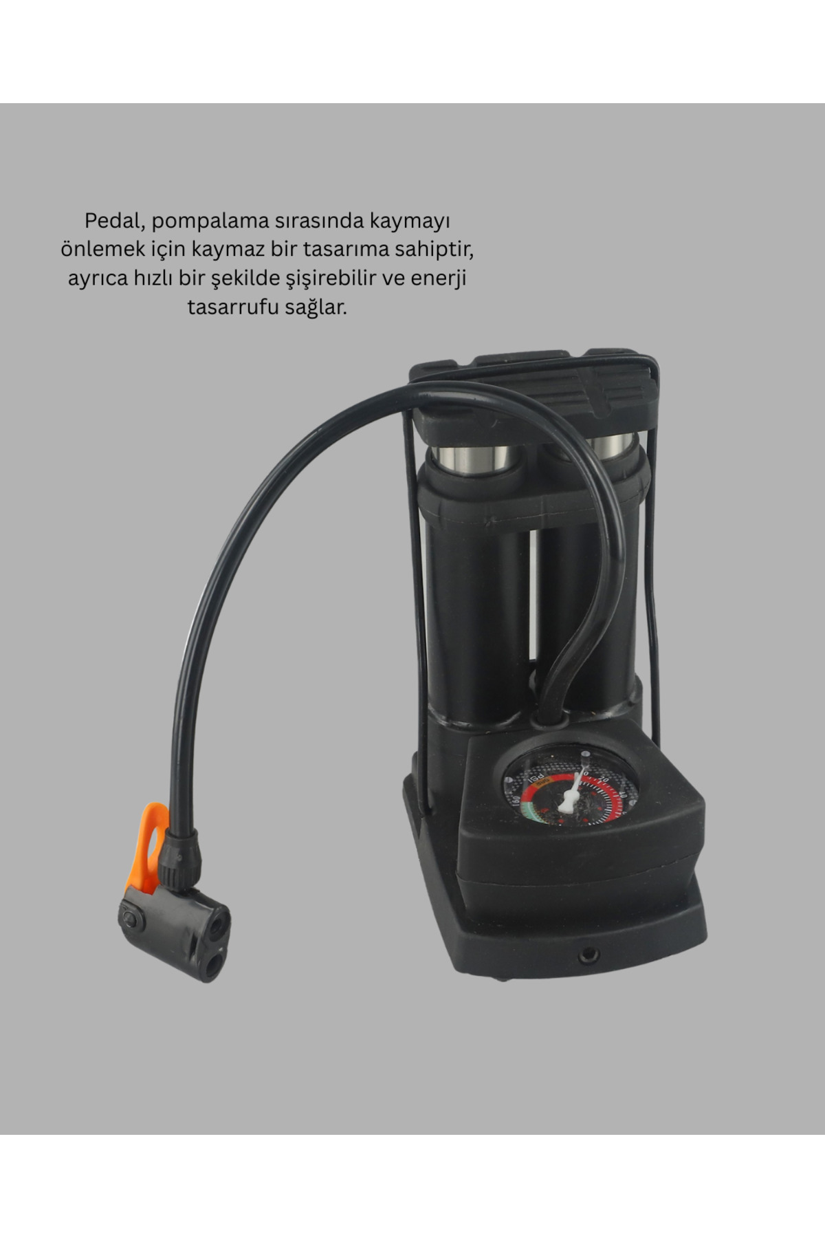 Ayak Basmalı Hava Pompası Şişme Ürünler ve Lastikler İçin - Lisin Ayak Basmalı Hava Pompası Şişme Ürünler ve Lastikler İçin - Lisin