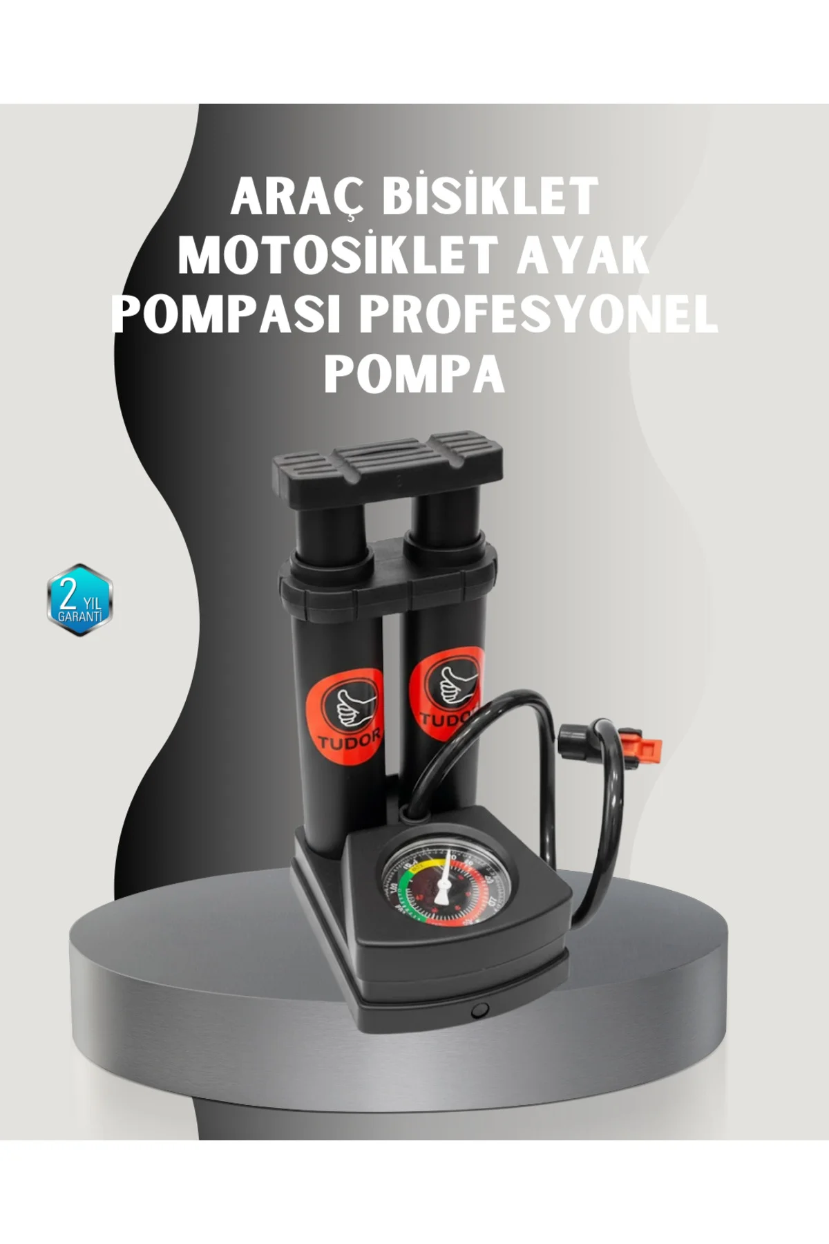 Ayak Basmalı Hava Pompası Şişme Ürünler ve Lastikler İçin