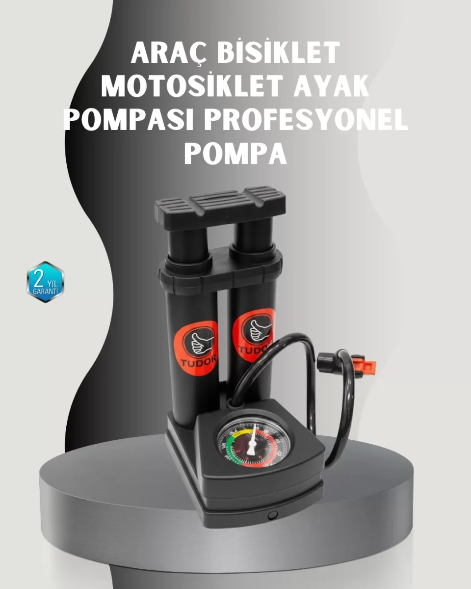 Ayak Basmalı Hava Pompası Şişme Ürünler ve Lastikler İçin - Lisin