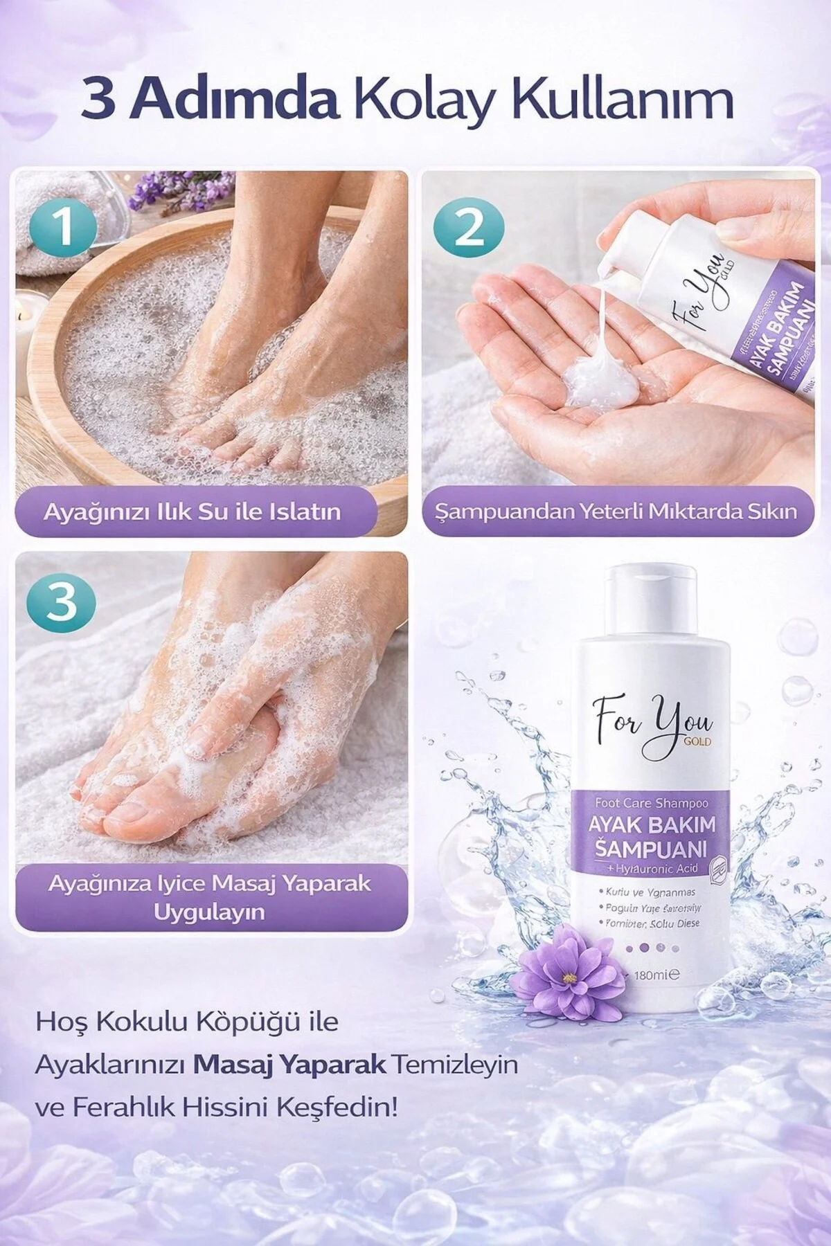 Ayak, El,tırnak Bakımı, Tırnak Mantarı-koku-kaşıntı Önleme Ayak B