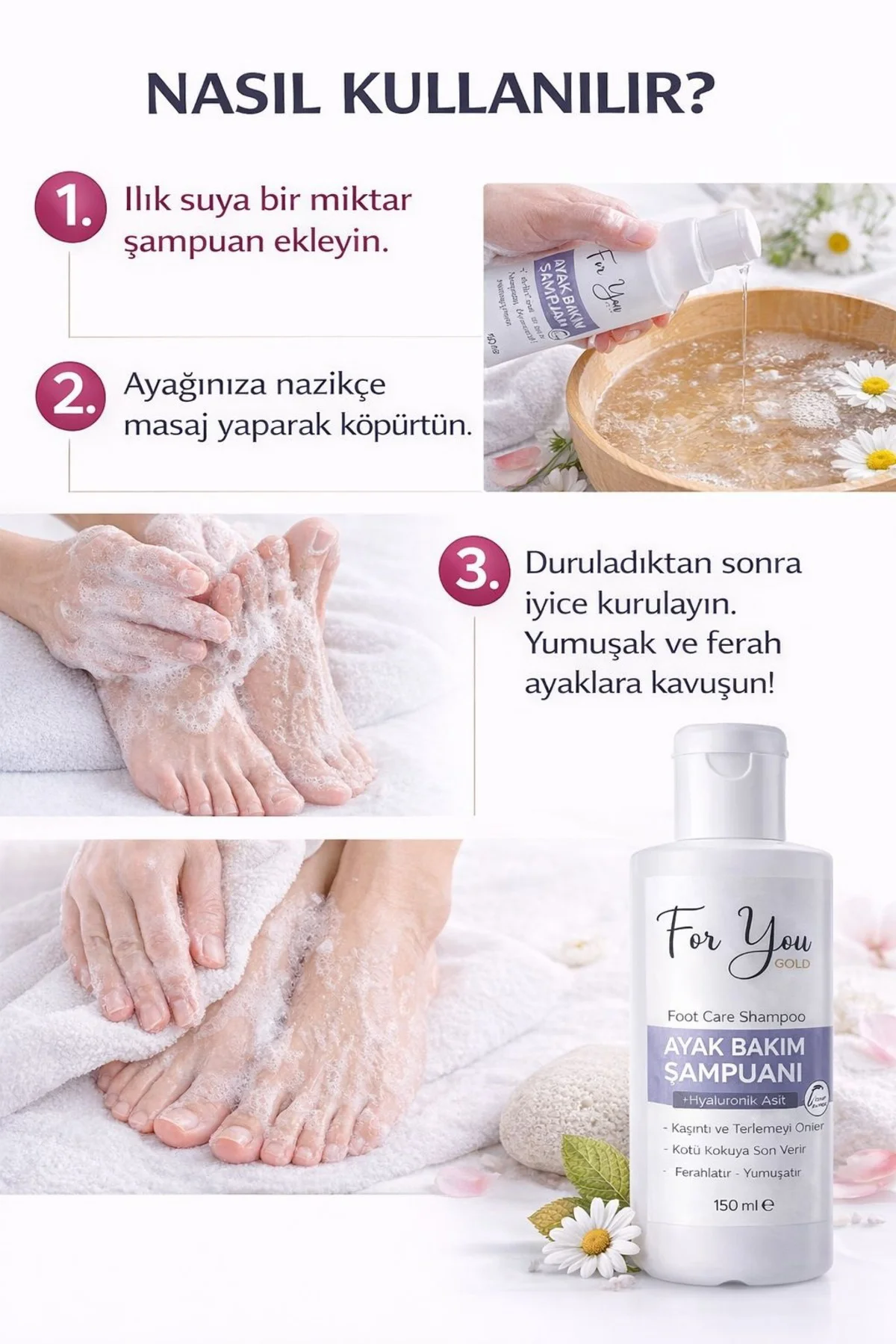 Ayak, El,tırnak Bakımı, Tırnak Mantarı-koku-kaşıntı Önleme Ayak B