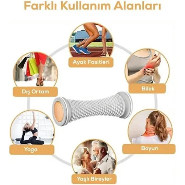 Ayak Masaj Silindiri ile Konforlu ve Canlandırıcı Masaj Deneyimi
