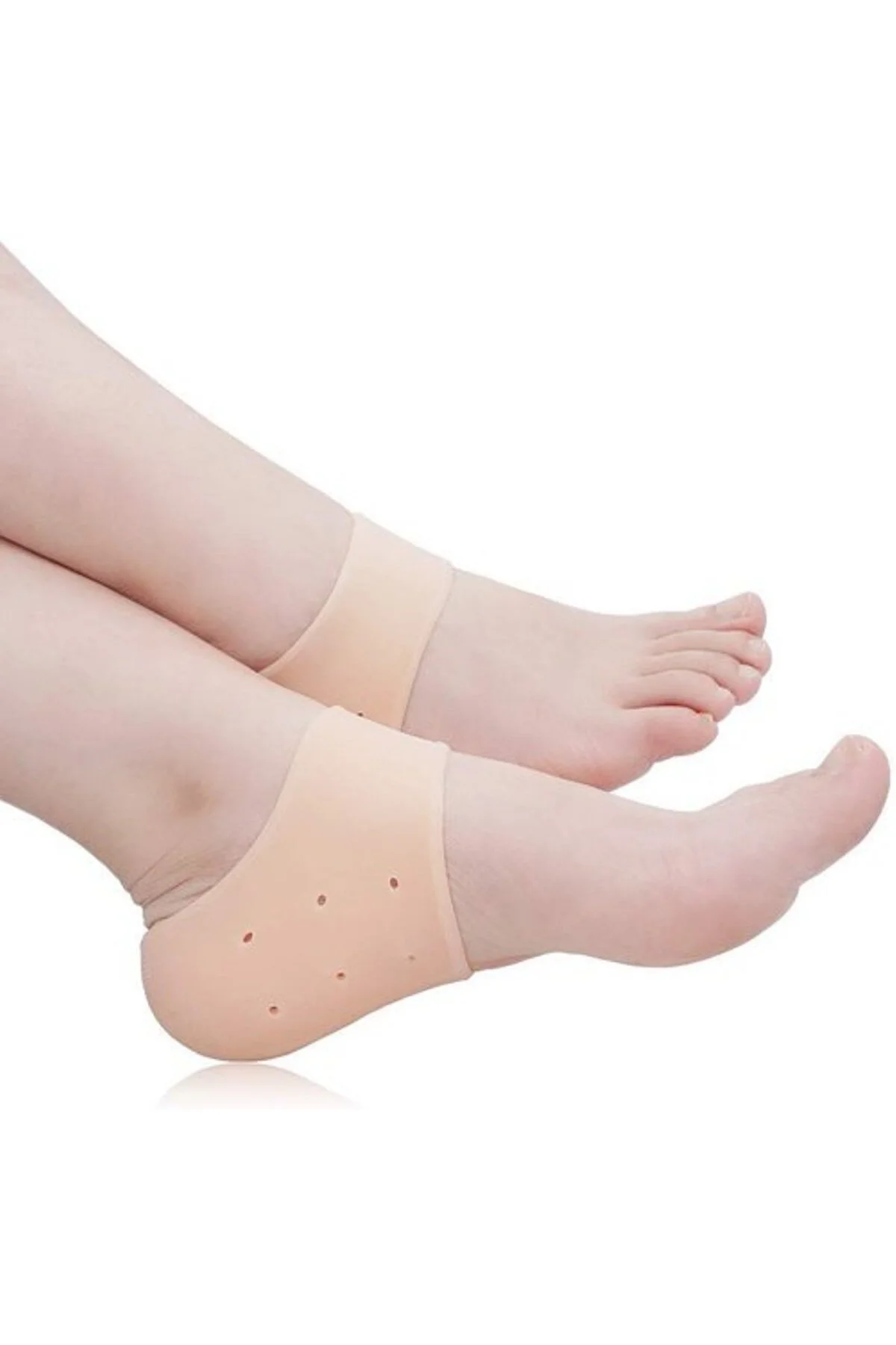 Ayak Masaj Silindiri + Sililkon Topuk Çorabı , Plantar Fasiya Silindiri, Topuk Çatlağı ve Kas Gevşetme Bakımı Fiyatı, Yorumları ve Özellikleri