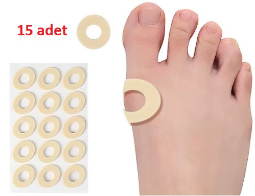 Ayak Nokta Pedi Sünger Yastık  15 li (4741)