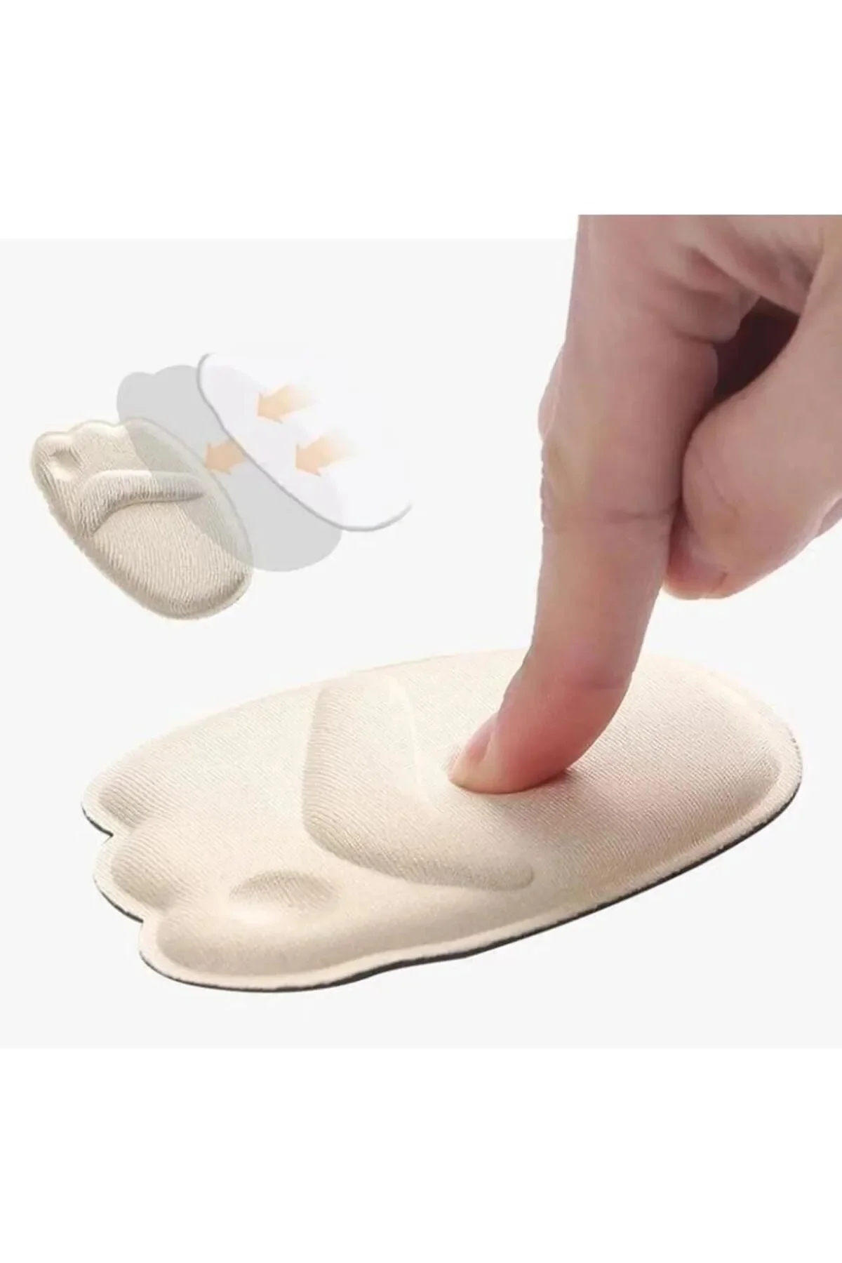 Ayak Parmak Koruyucu Ped – Topuklu Ayakkabı Için Destekleyici Sil