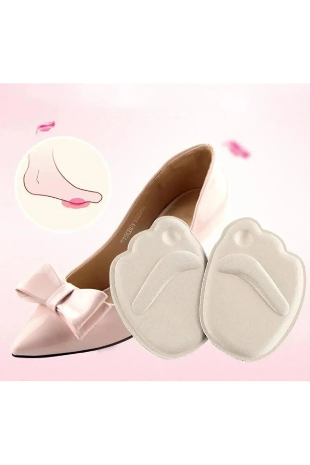 Ayak Parmak Koruyucu Ped – Topuklu Ayakkabı Için Destekleyici Sil