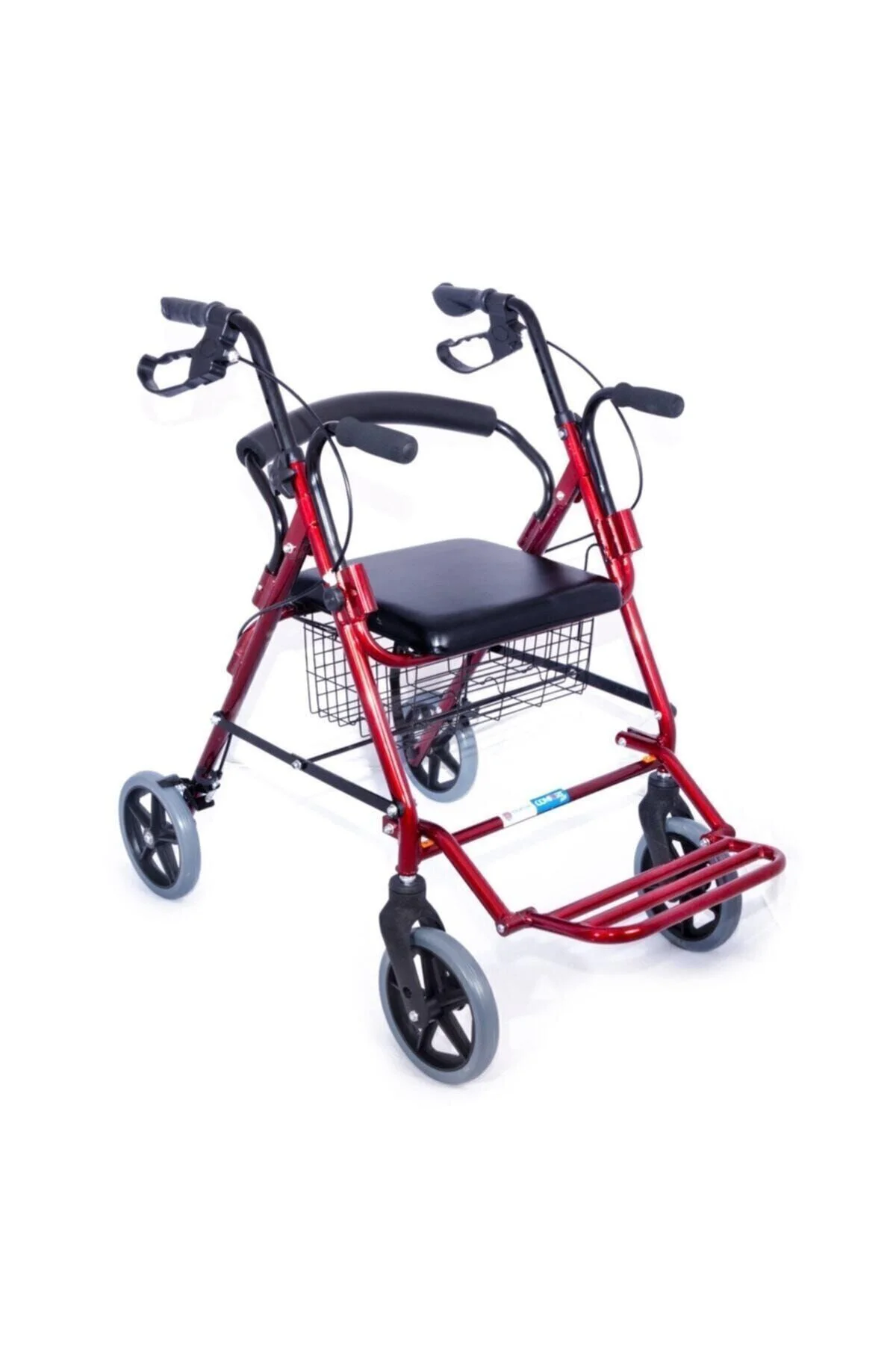 Ayak Pedallı Alüminyum Rolatör Yürüteç - Tekerlekli Sandalye Gibi Kullanma Imkanı Ayak Pedallı Alüminyum Rolatör Yürüteç - Tekerlekli Sandalye Gibi Kullanma Imkanı