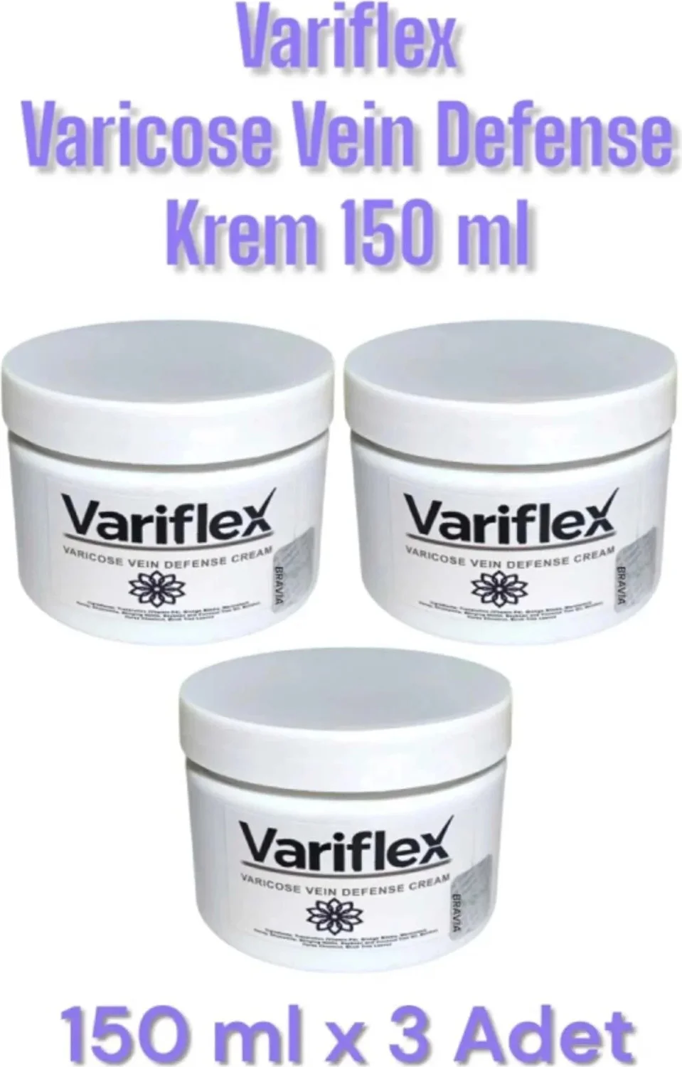 Ayak Peeling Bakım Kremi 3 Adet - Variflex ile Uyumlu