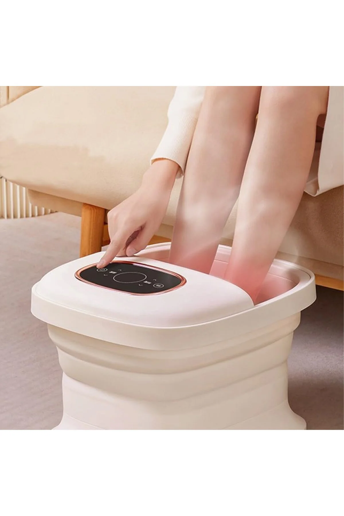 Ayak Spa ve Masaj Taşınabilir Katlanabilir Ayak Küveti Sabit Sıca