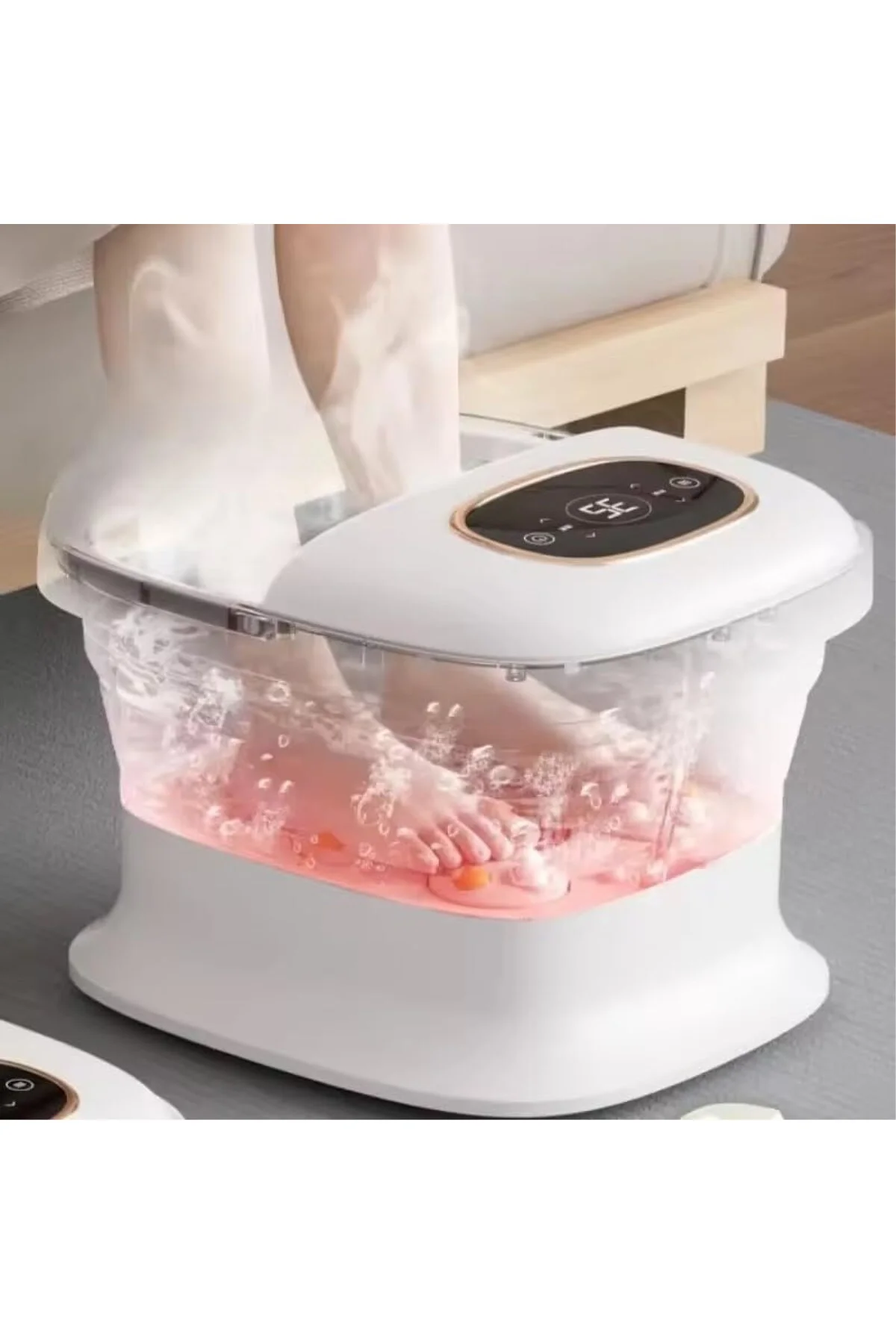 Ayak Spa ve Masaj Taşınabilir Katlanabilir Ayak Küveti Sabit Sıca