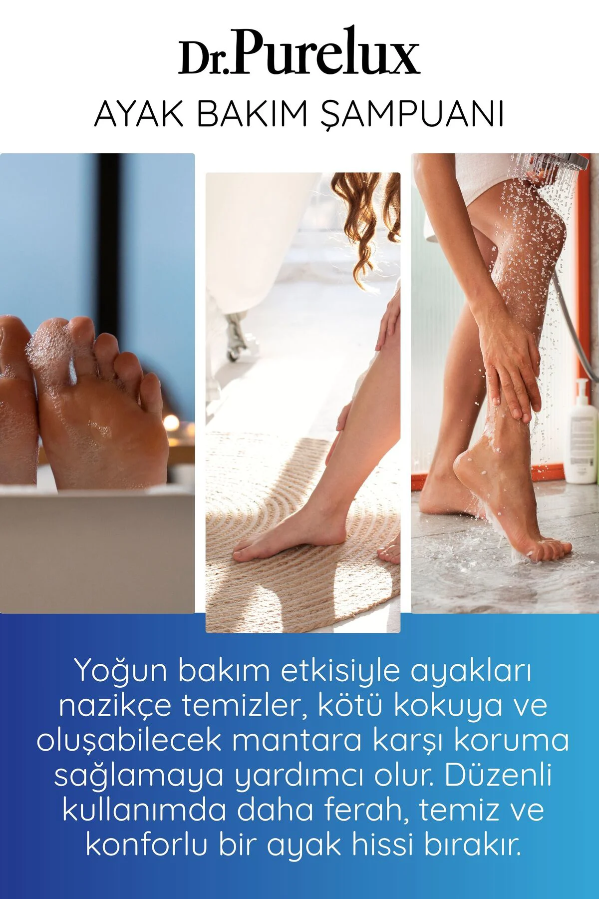 Ayak Tırnak Bakım, Koku - Mantar - Karşıtı Ayak Bakım Şampuanı 20