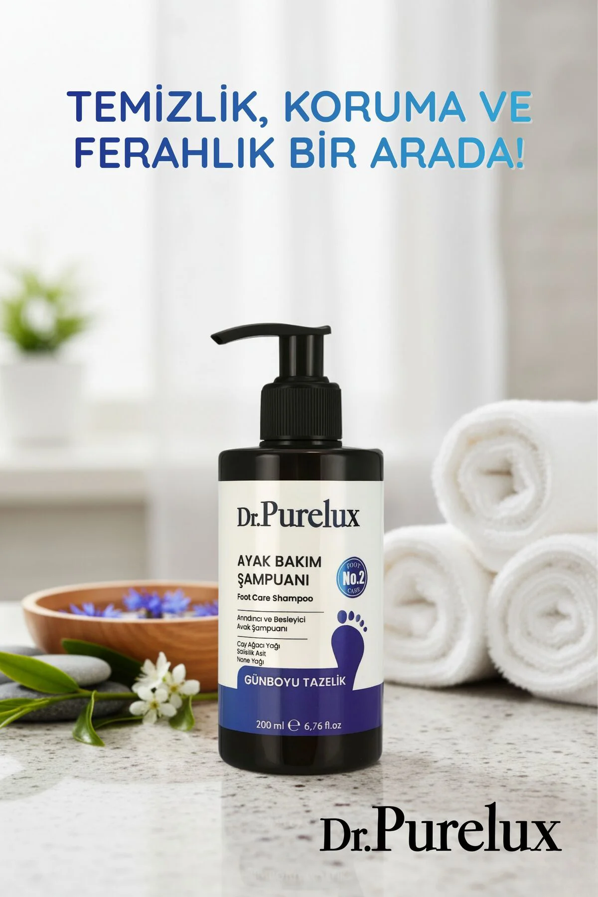 Ayak Tırnak Bakım, Koku - Mantar - Karşıtı Ayak Bakım Şampuanı 20