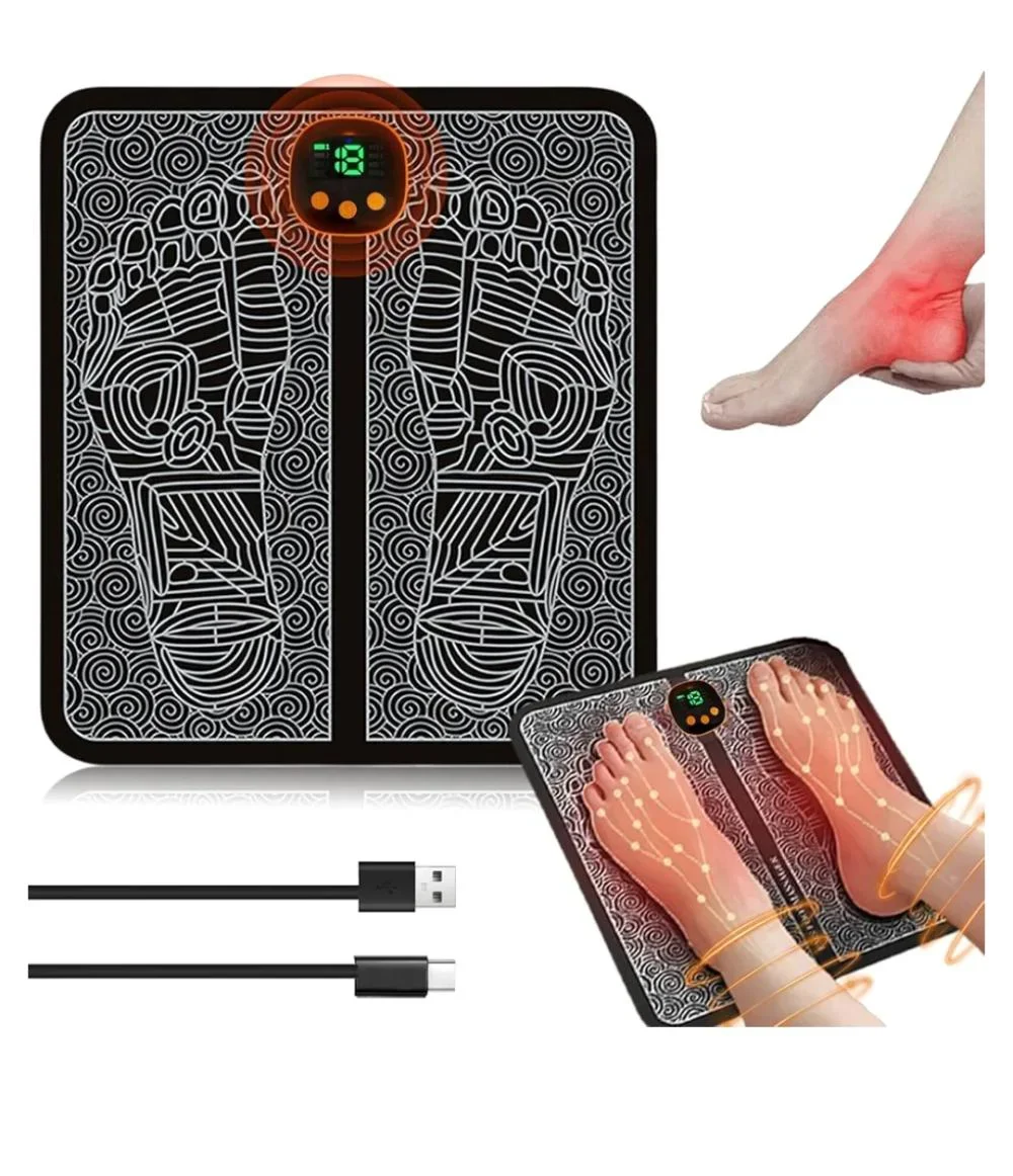 Ayak ve Ped Masajı İçin Çok Fonksiyonlu Tens Cihazı