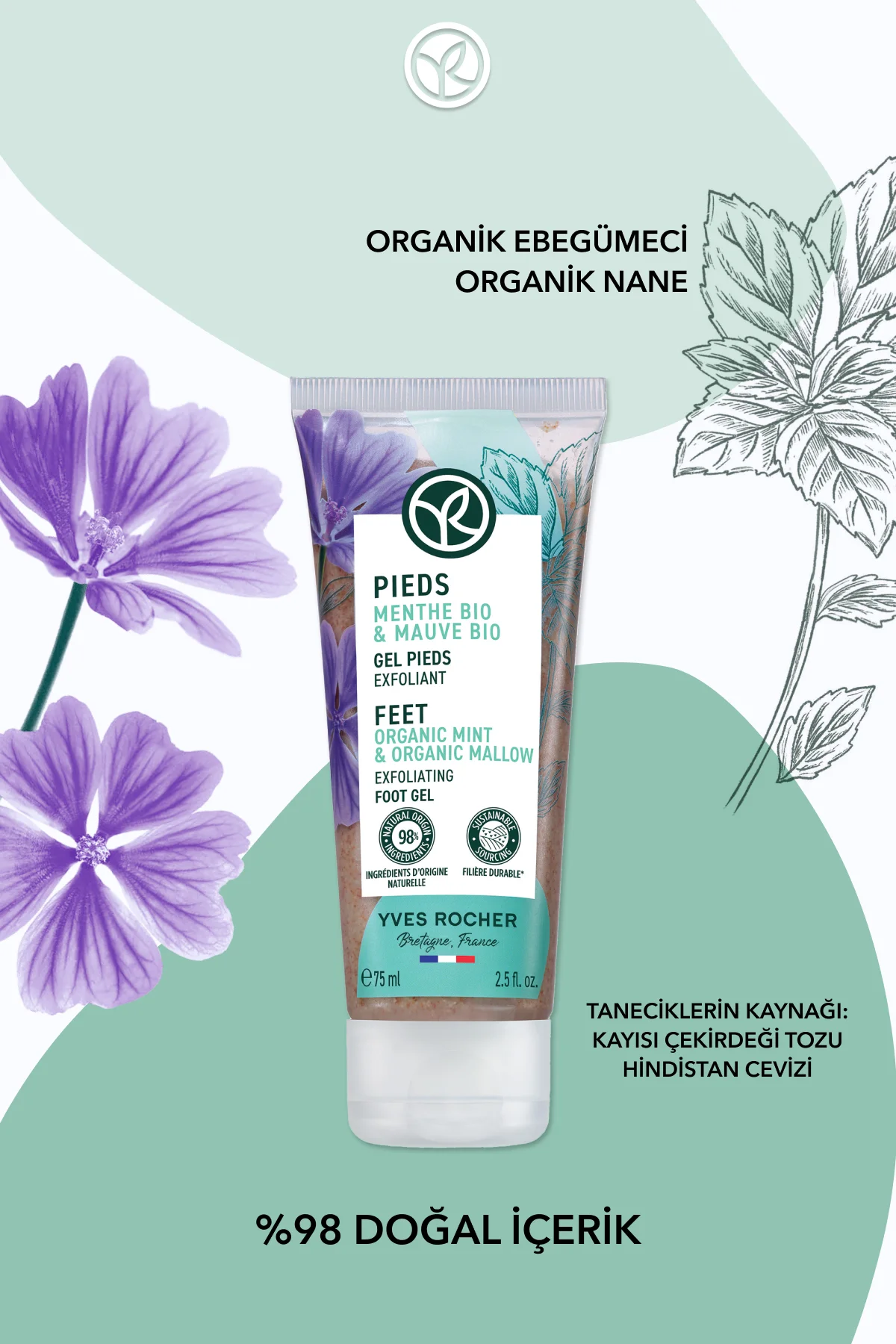 Ayak ve Topuk Peelingi - Yumuşatıcı Yenileyici-75 ml-21116