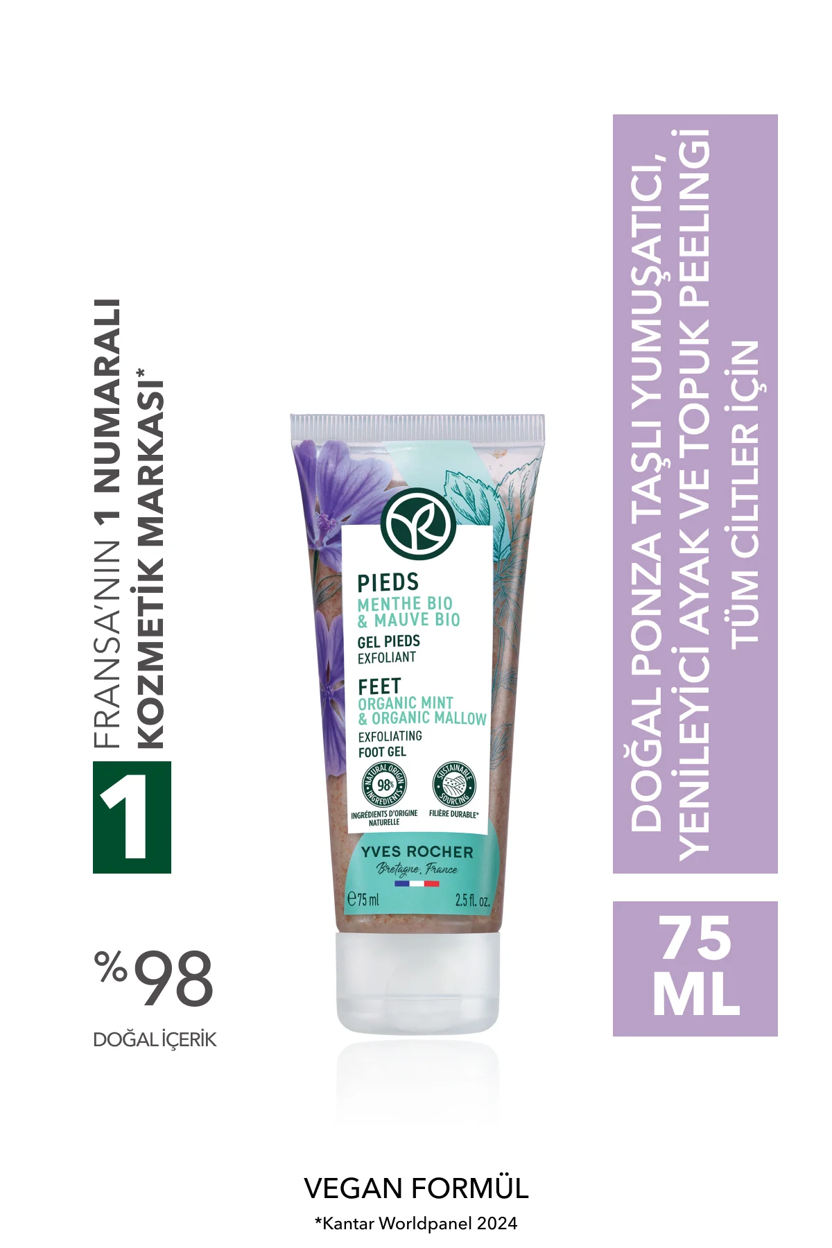 Ayak ve Topuk Peelingi - Yumuşatıcı Yenileyici-75 ml-21116