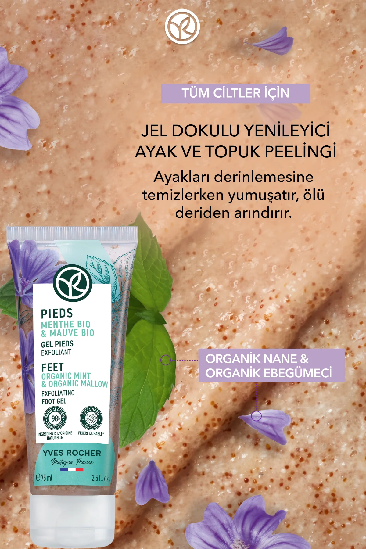 Ayak ve Topuk Peelingi - Yumuşatıcı Yenileyici-75 ml-21116