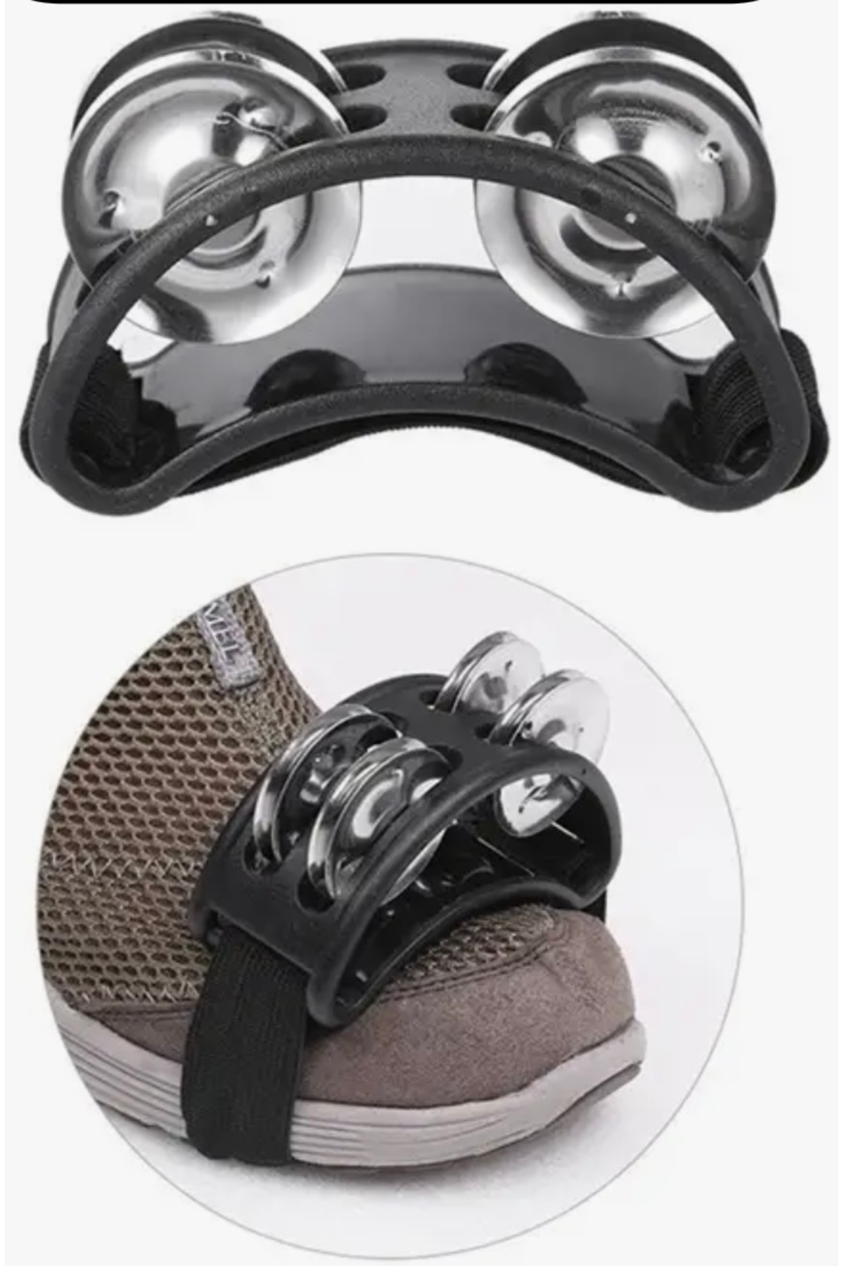 Ayak Zili Kaliteli Lastikli Her Ayağa Uyumlu Ritim Aleti