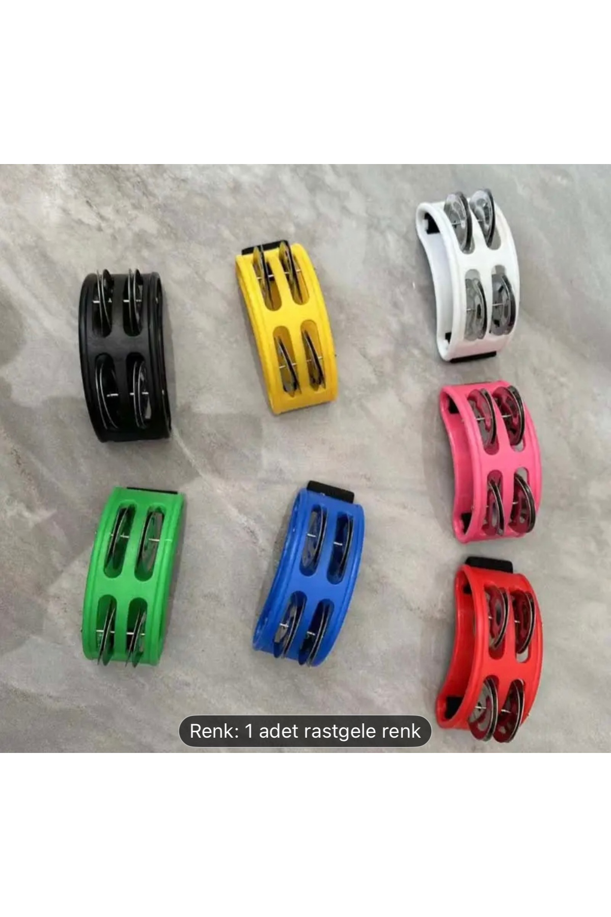 Ayak Zili Kaliteli Lastikli Her Ayağa Uyumlu Ritim Aleti