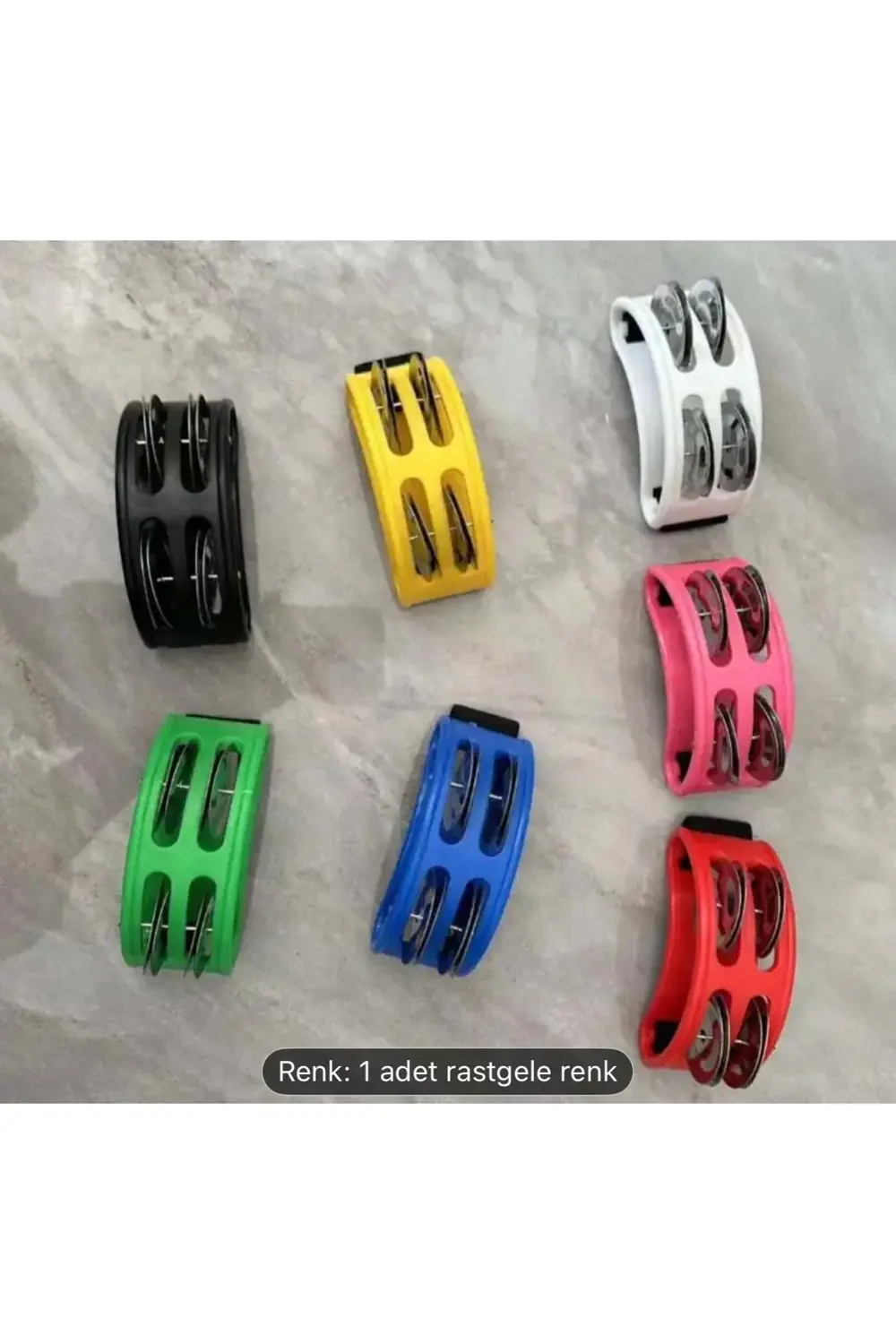 Ayak Zili Kaliteli Lastikli Her Ayağa Uyumlu Ritim Aleti