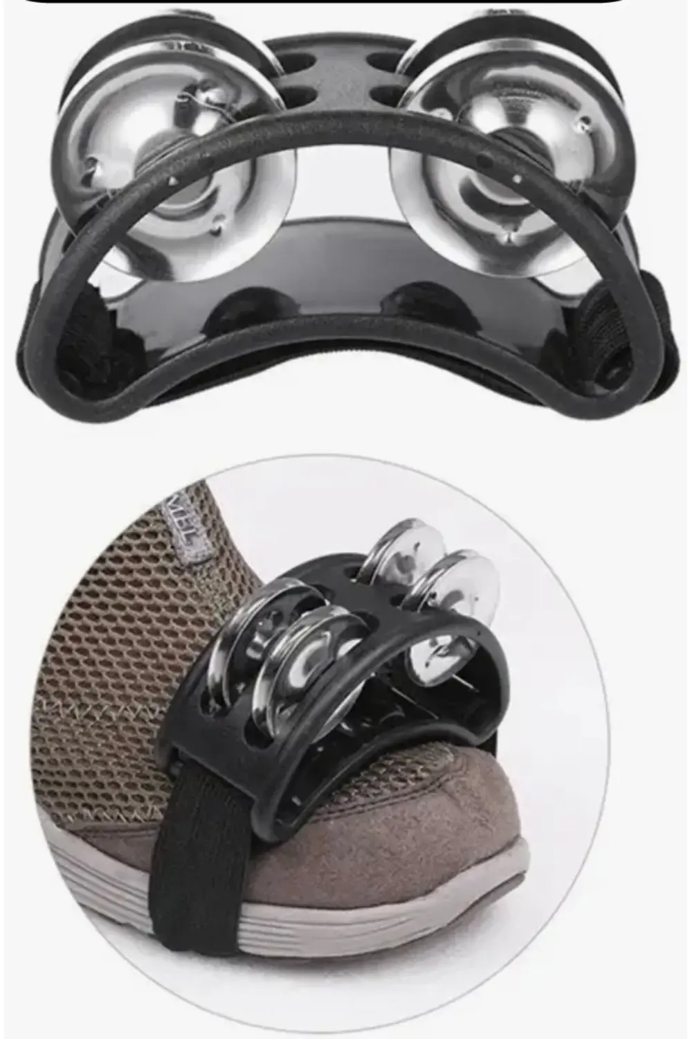 Ayak Zili Kaliteli Lastikli Her Ayağa Uyumlu Ritim Aleti