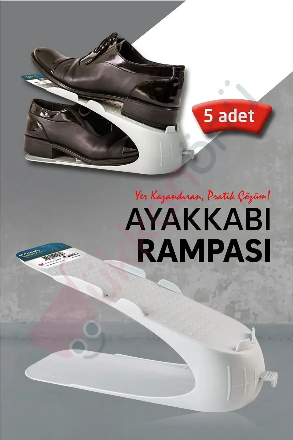 Ayakkabı Rampası (beyaz) 5 Li