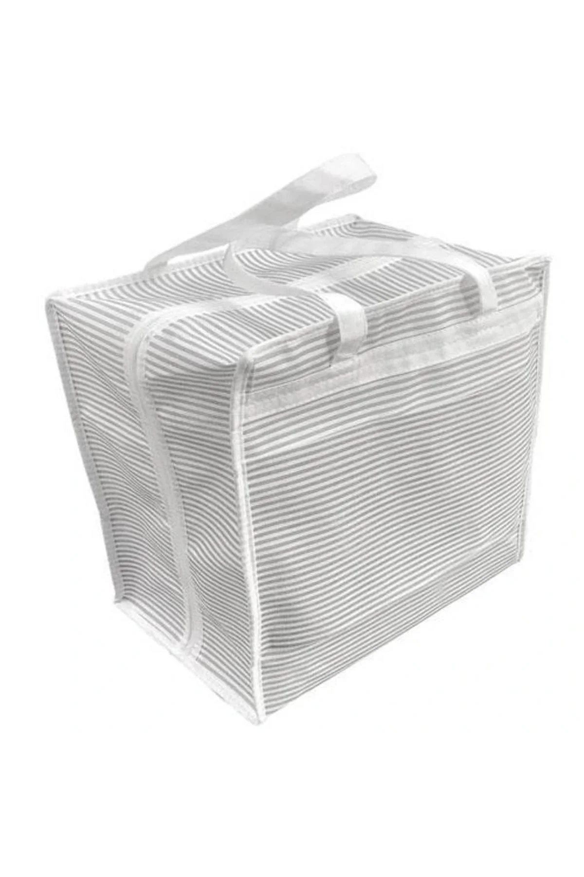 Ayakkabı Saklama Ve Taşıma Çantası (Çizgili Model) Shoe Tote Ayakkabı Saklama Ve Taşıma Çantası (Çizgili Model) Shoe Tote - Görsel 4