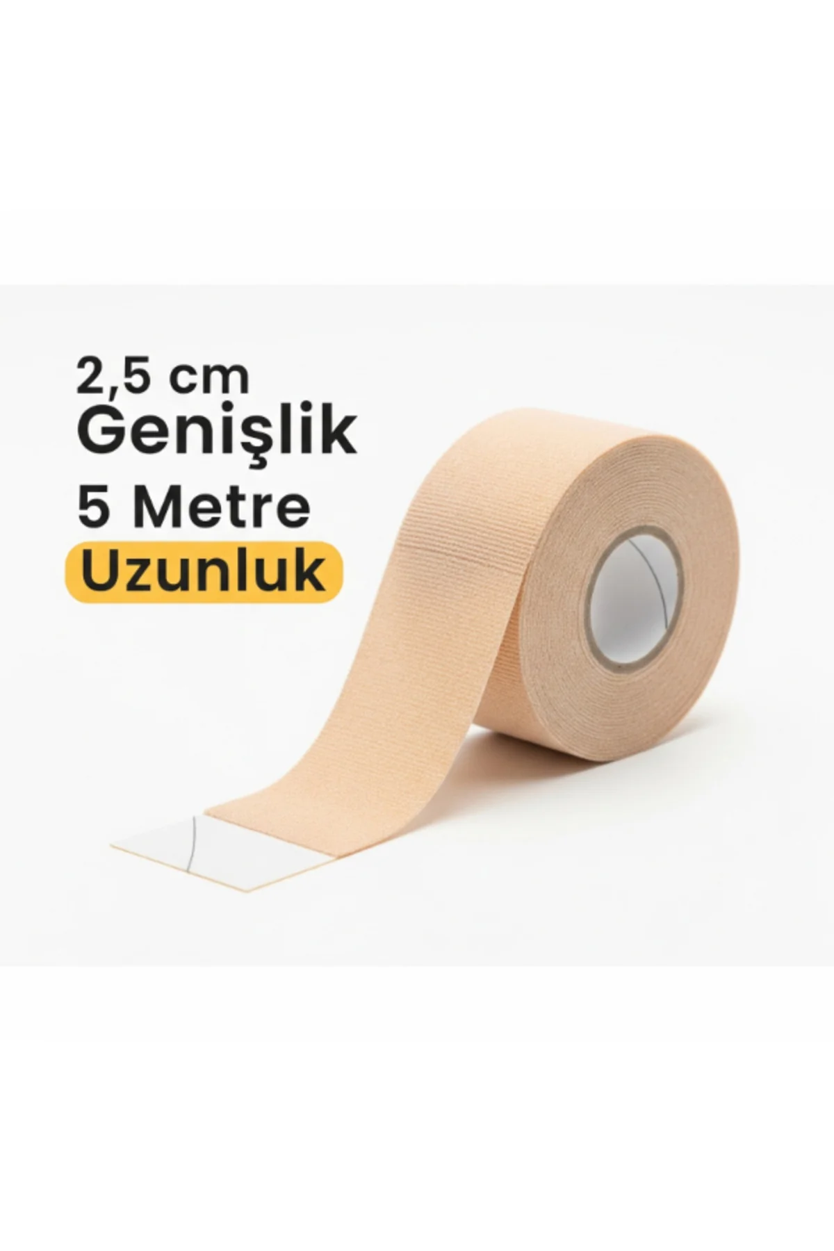 Ayakkabı Vurma Önleyici Rulo Bant 2.5 cm X 5 m