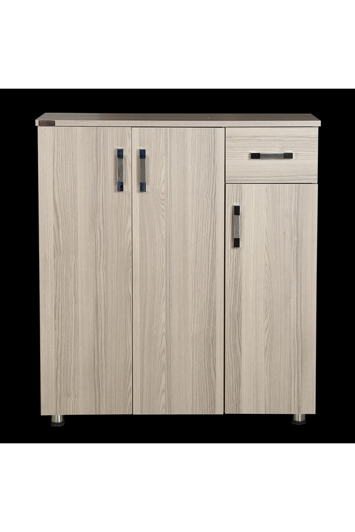 Ayakkabılık 12672 Çok Amaç Model Parlak CORDOBA Hard suntalem Demonte 5raf 1çek - Görsel 2