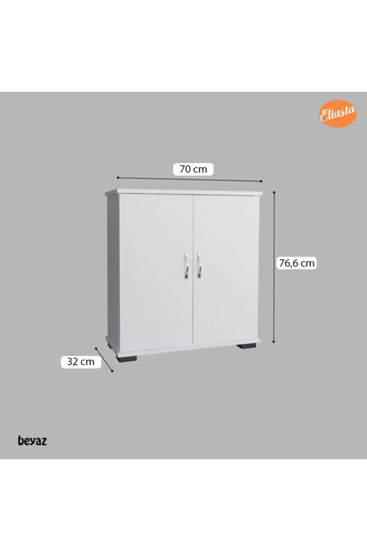 Ayakkabılık 2 Kapaklı Ayakkabı Dolabı Ard-112
