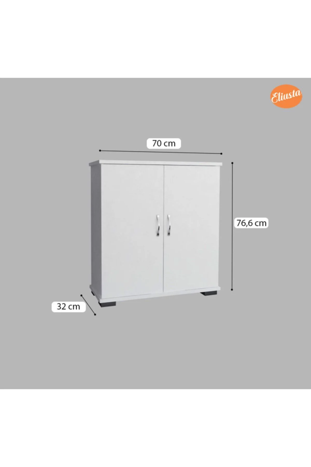 Ayakkabılık 2 Kapaklı Ayakkabı Dolabı Ard-113