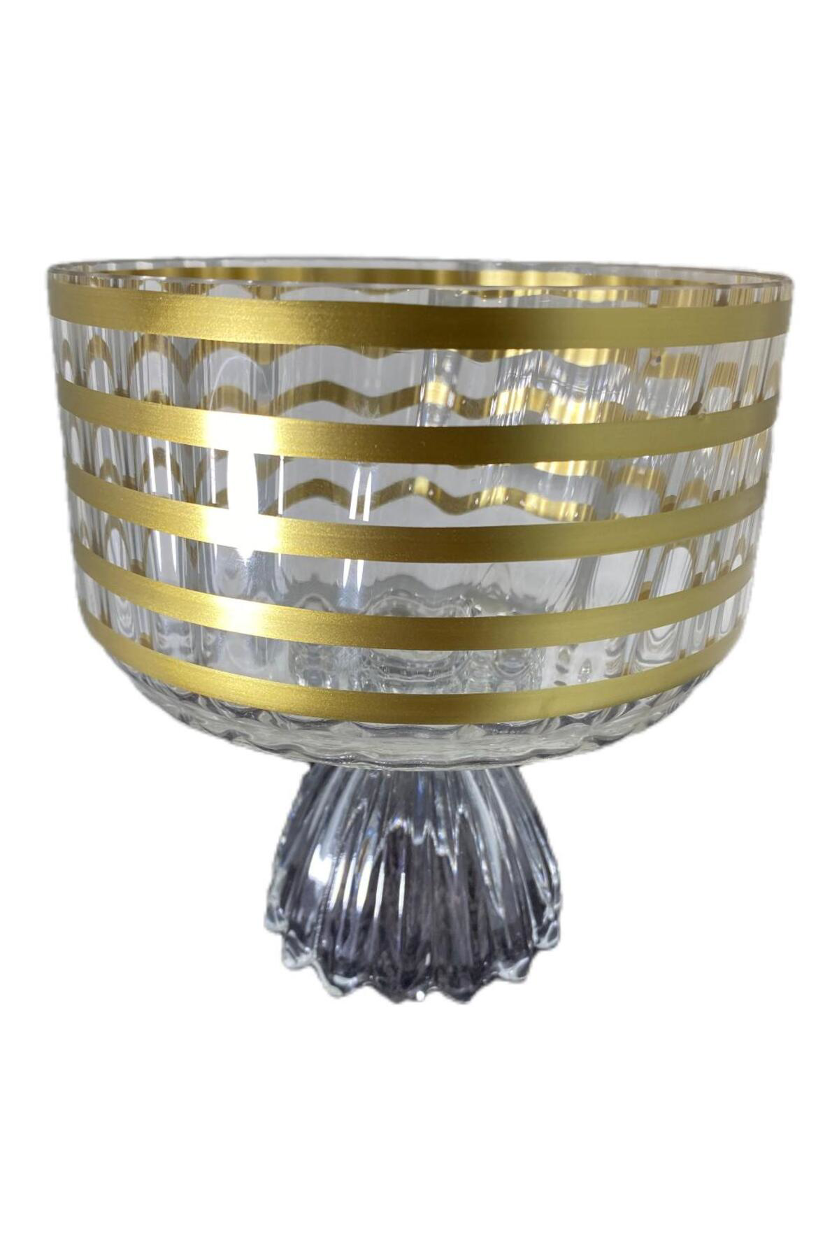 Elif Aksesuar Ayaklı Cam Kase