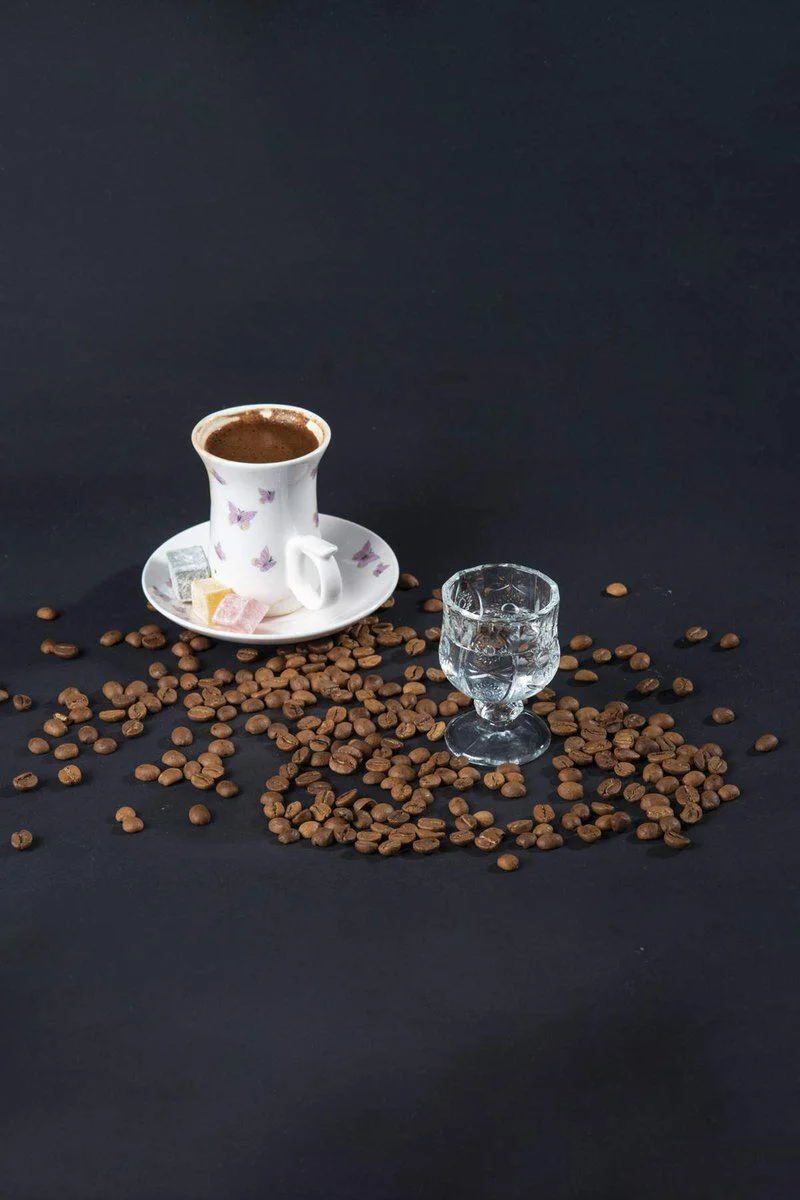 Ayaklı Kristal Kesim Shot Bardak Seti - 6'lı Kahve Yanı Bardak Takımı (7x4 cm) Ayaklı Kristal Kesim Shot Bardak Seti - 6'lı Kahve Yanı Bardak Takımı (7x4 cm)