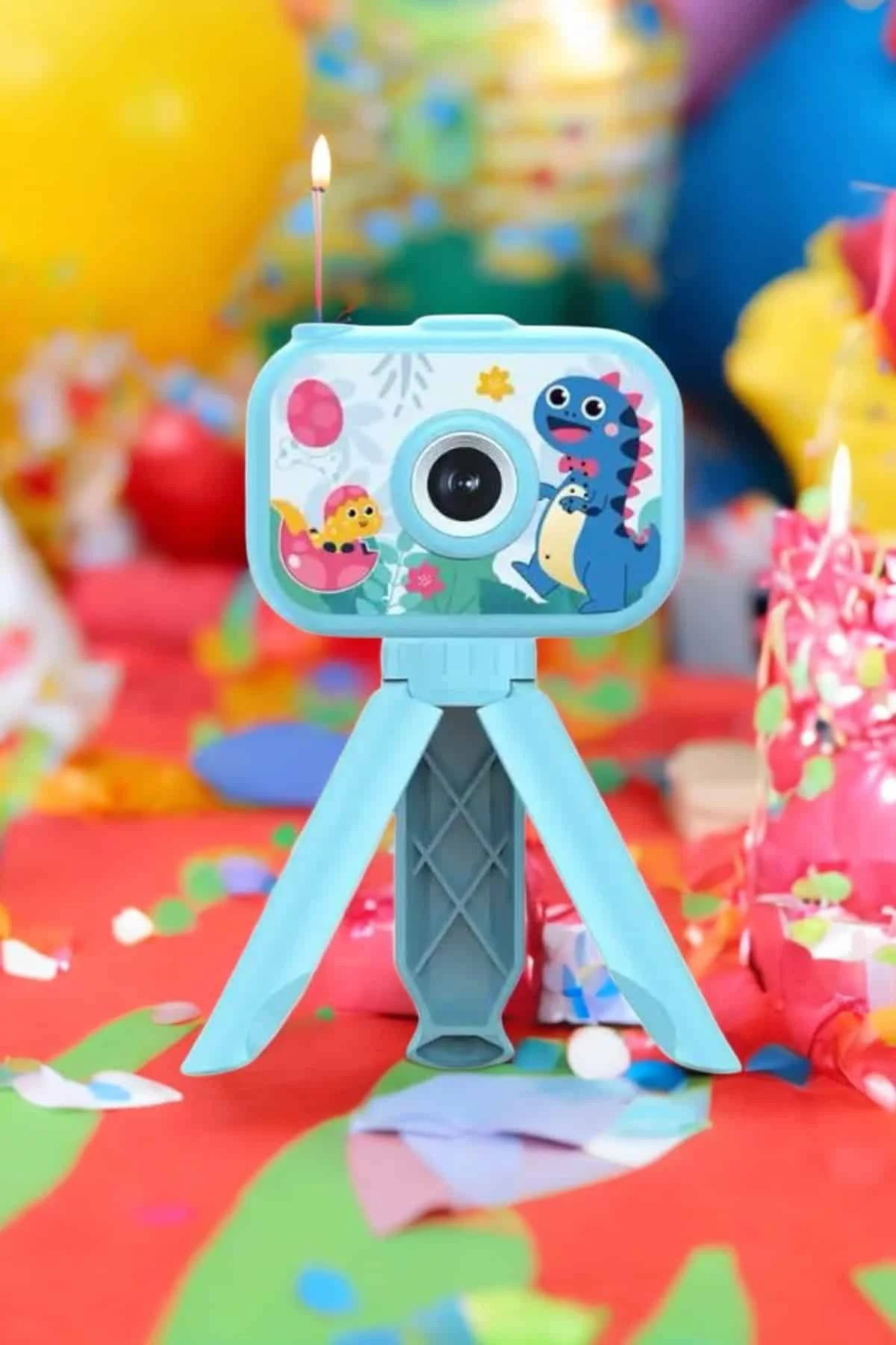 Ayaklı Mini Fotoğraf Makinesi Çocuk Için Eğitici Video Kamera - L
