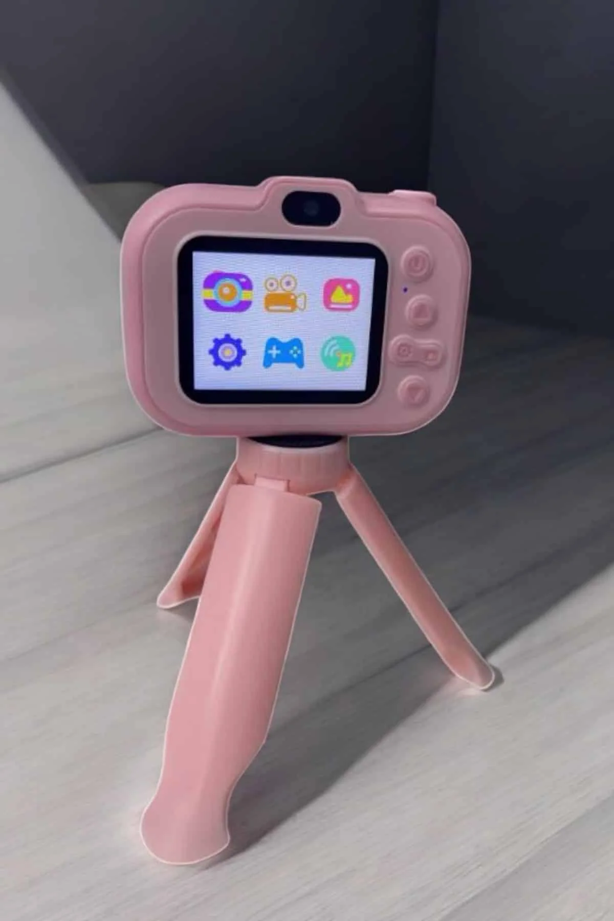 Ayaklı Mini Fotoğraf Makinesi Çocuk Için Eğitici Video Kamera - L