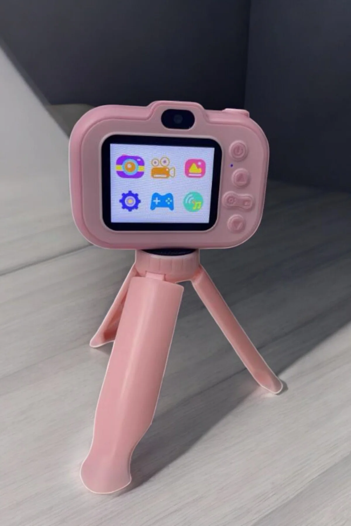Ayaklı Mini Fotoğraf Makinesi Çocuk Için Eğitici Video Kamera
