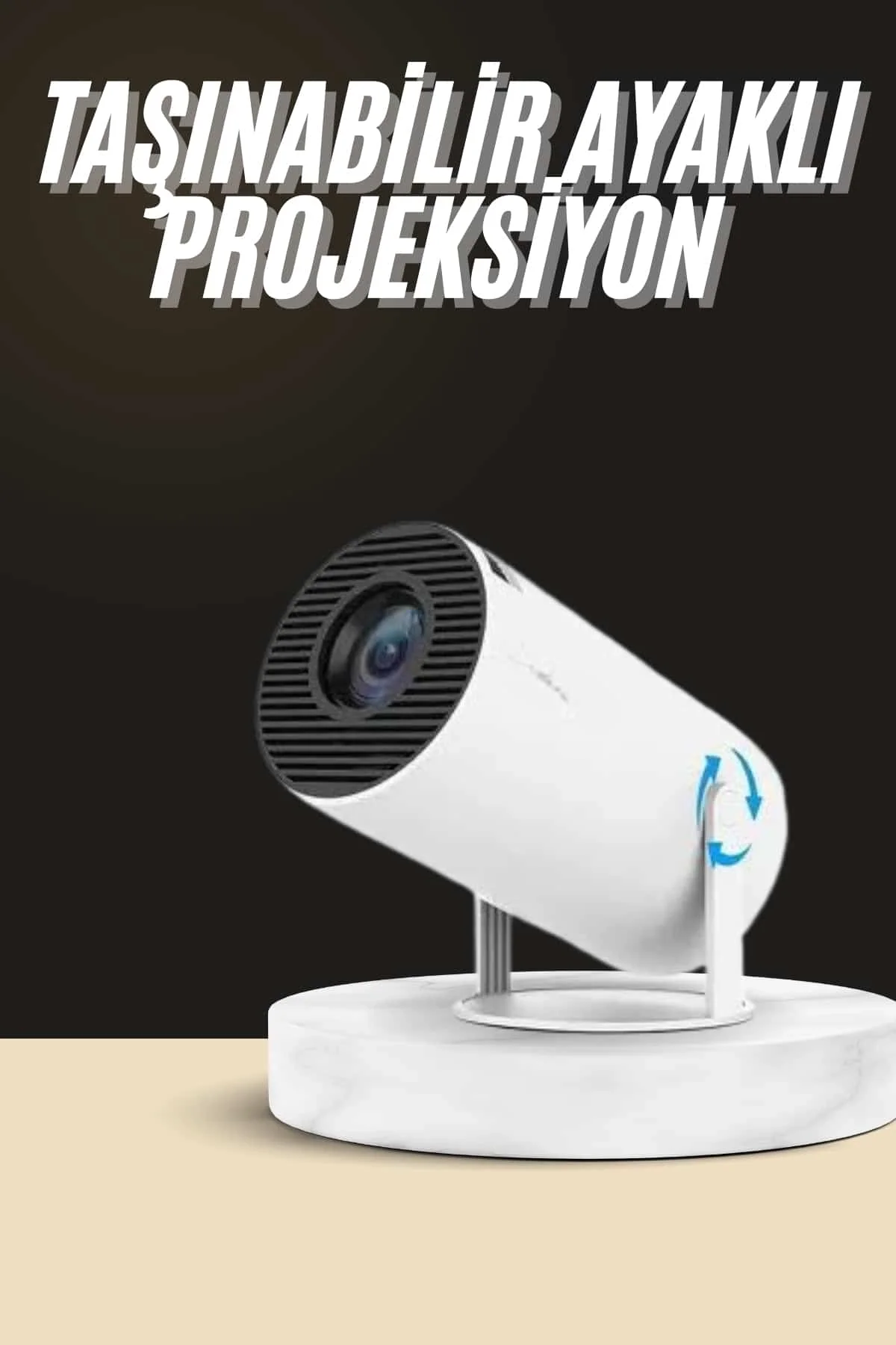 Ayaklı Projeksiyon Taşınabilir Mini Projektör Sinema Projektörü Android Fiyatı, Yorumları ve Özellikleri