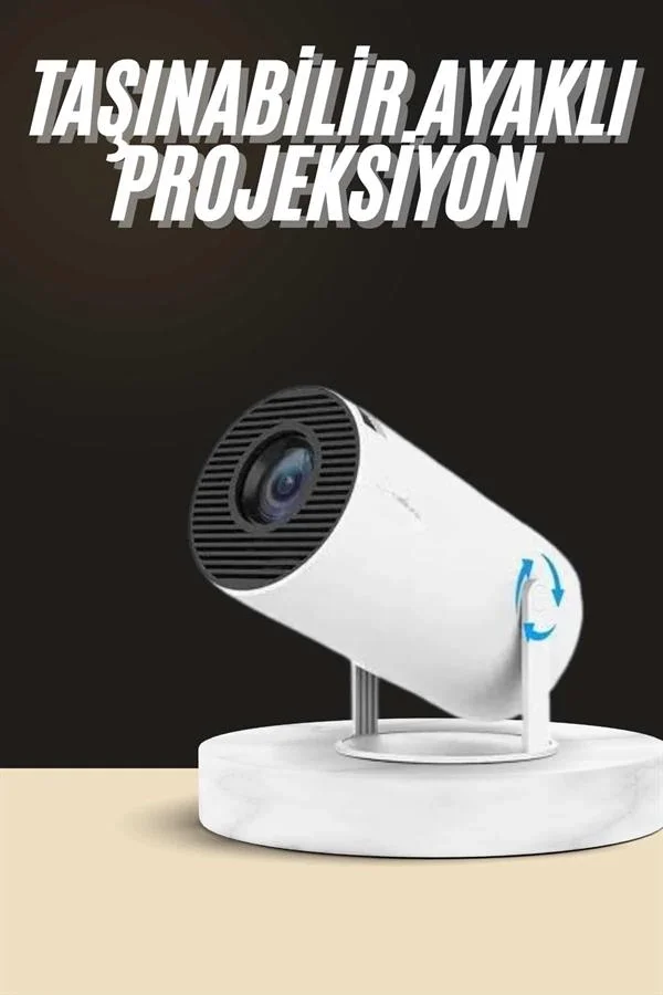 Ayaklı Projeksiyon Taşınabilir Mini Projektör Sinema Projektörü Android Fiyatı, Yorumları ve Özellikleri