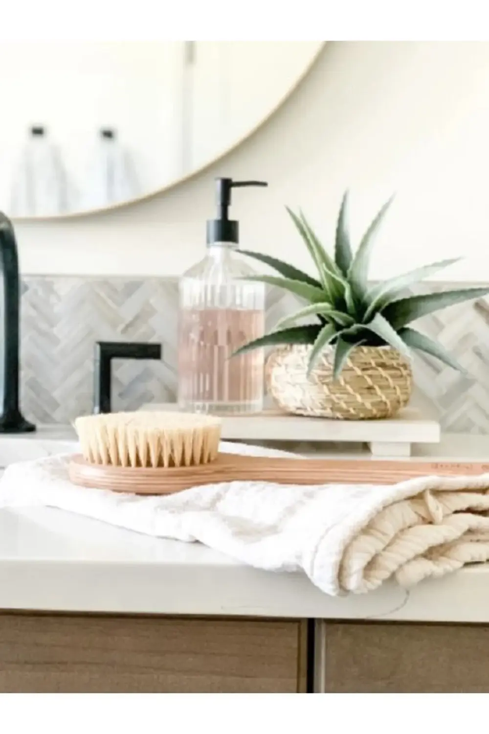 Ayaklı Stand- Dogal Ham Sunum Tahtası 30x13 Cm