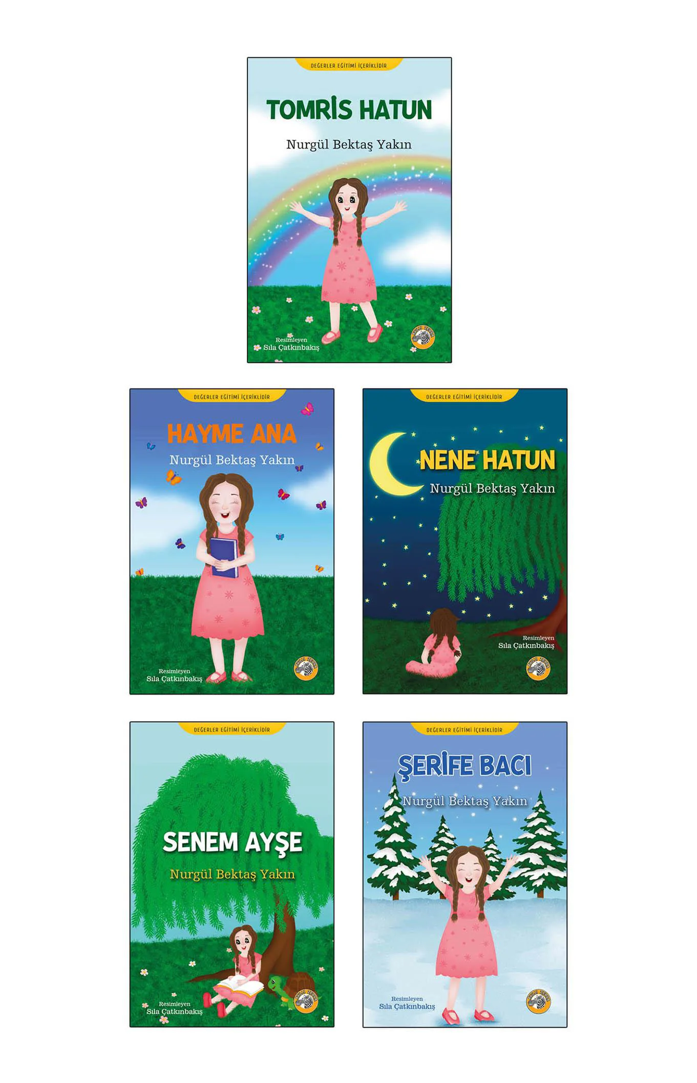 Ayana ile Tarihe Yolculuk Seti (5 kitap)- Nurgül Bektaş Yakın Ayana ile Tarihe Yolculuk Seti (5 kitap)- Nurgül Bektaş Yakın