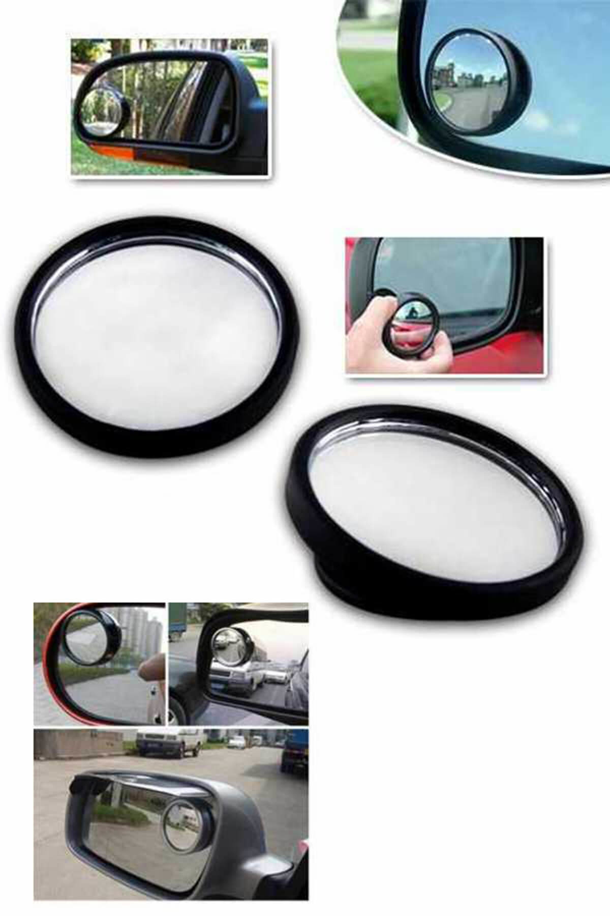 Ayarlanabilir 2'li Araba Kör Nokta Aynası