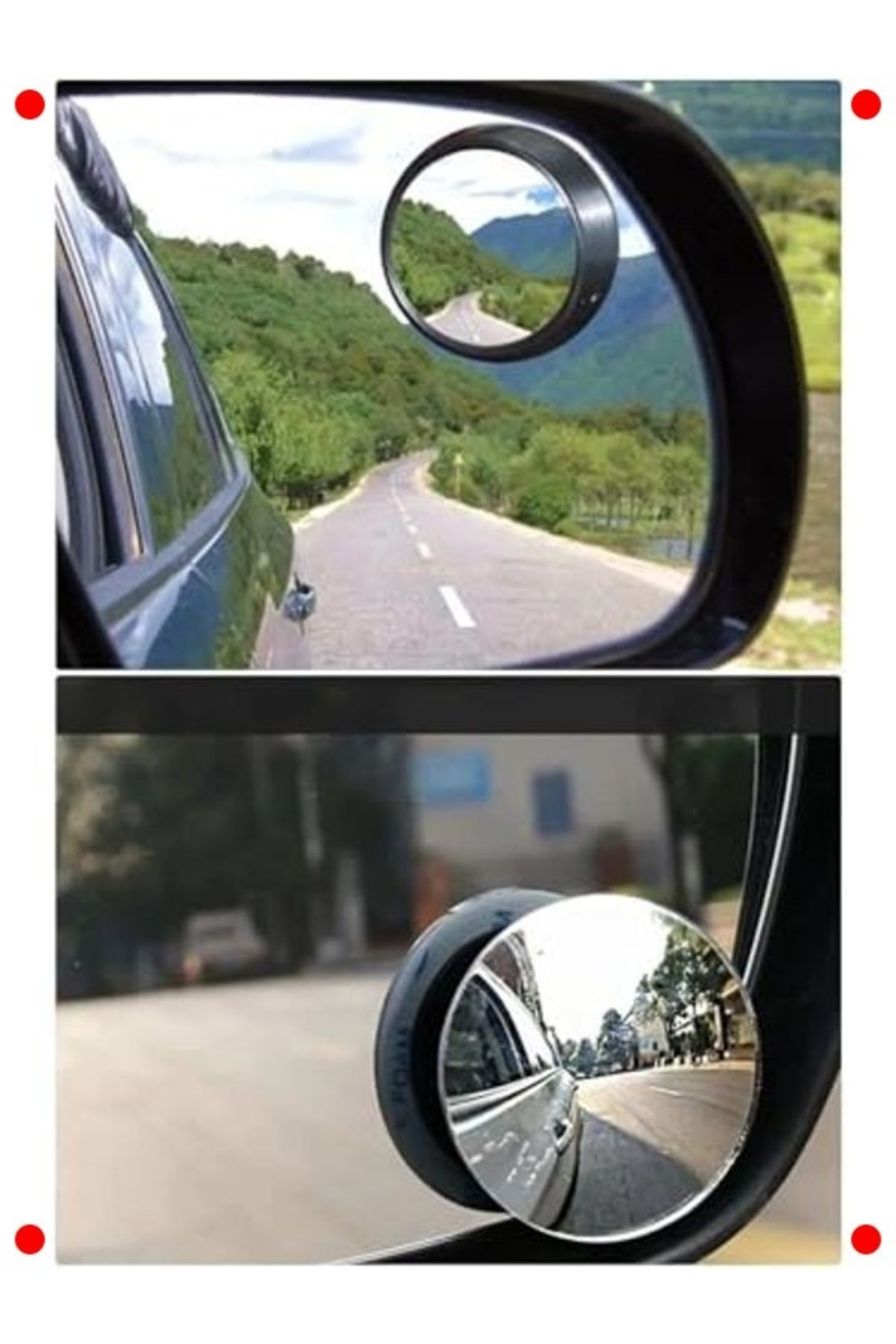 Ayarlanabilir Araç Kör Nokta Aynası Seti - 2 Parça