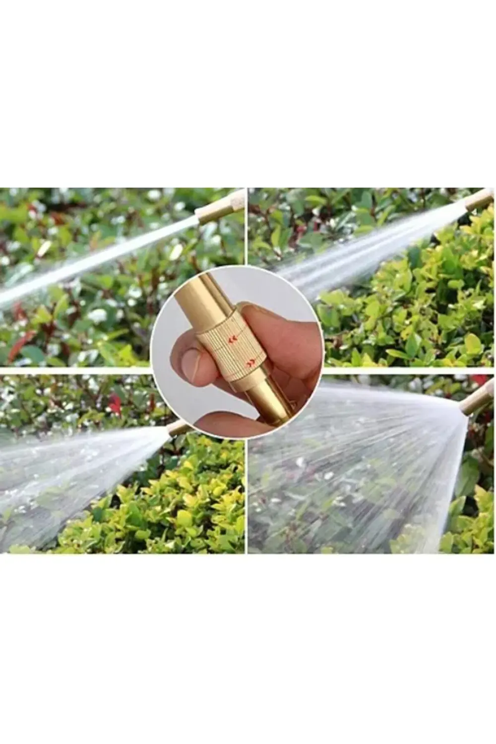 AYARLANABILIR BASINÇLI HORTUM BAŞLIĞI GOLD