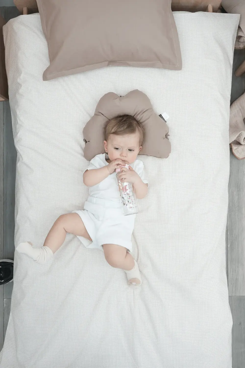 Ayarlanabilir Bebek Düz Kafa Yastığı, Yenidoğan Baş Yastık, Bebek