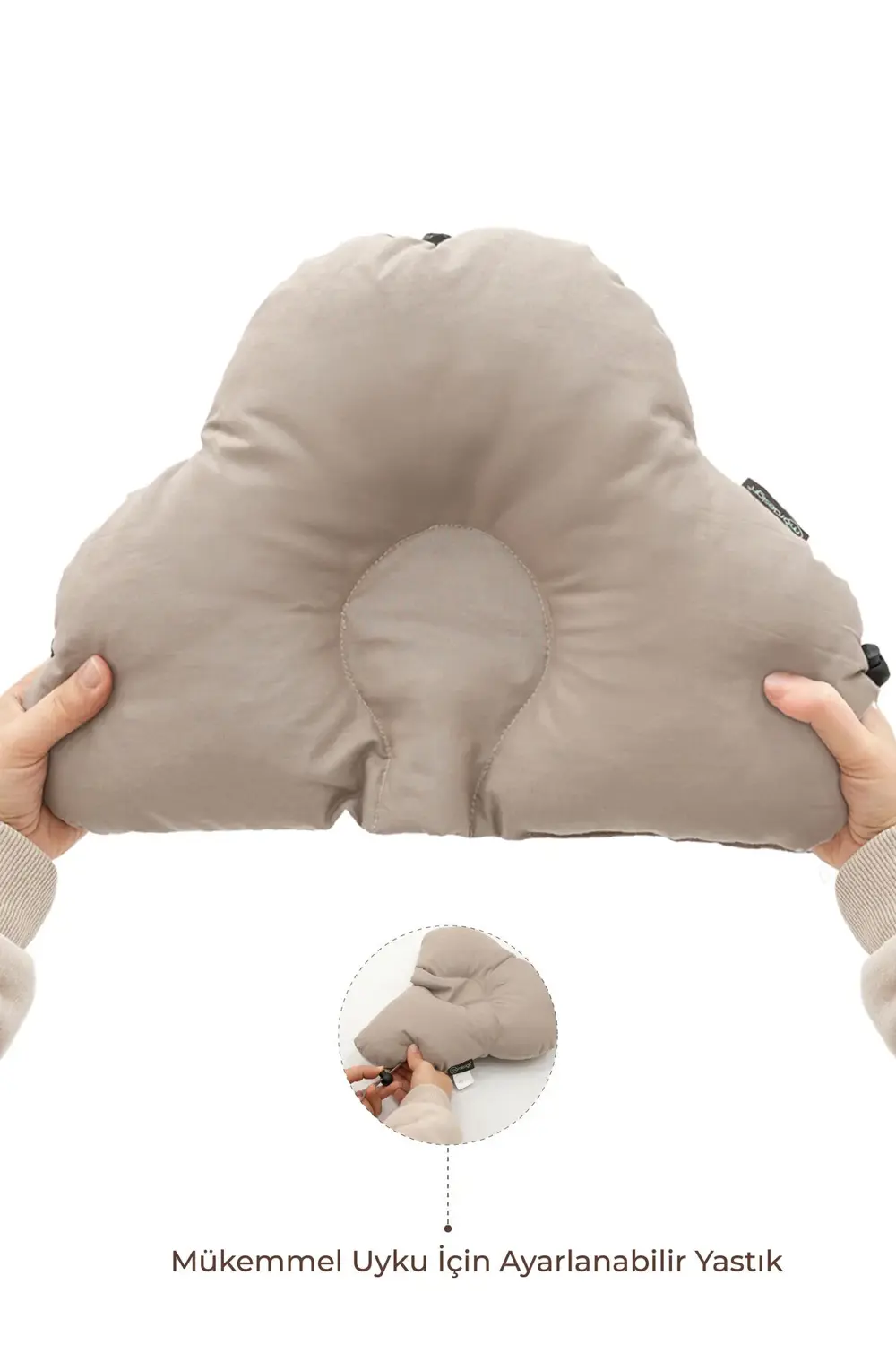Ayarlanabilir Bebek Düz Kafa Yastığı, Yenidoğan Baş Yastık, Bebek