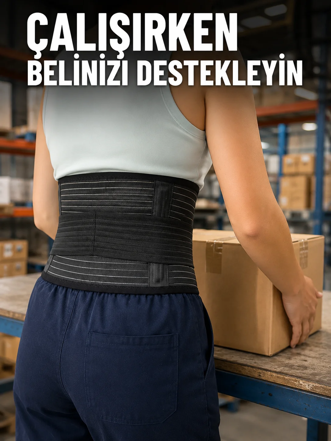 Ayarlanabilir Bel Korsesi Elastik Destek Bantlı Çalışma ve Günlük Kullanım Fiyatı, Yorumları ve Özellikleri