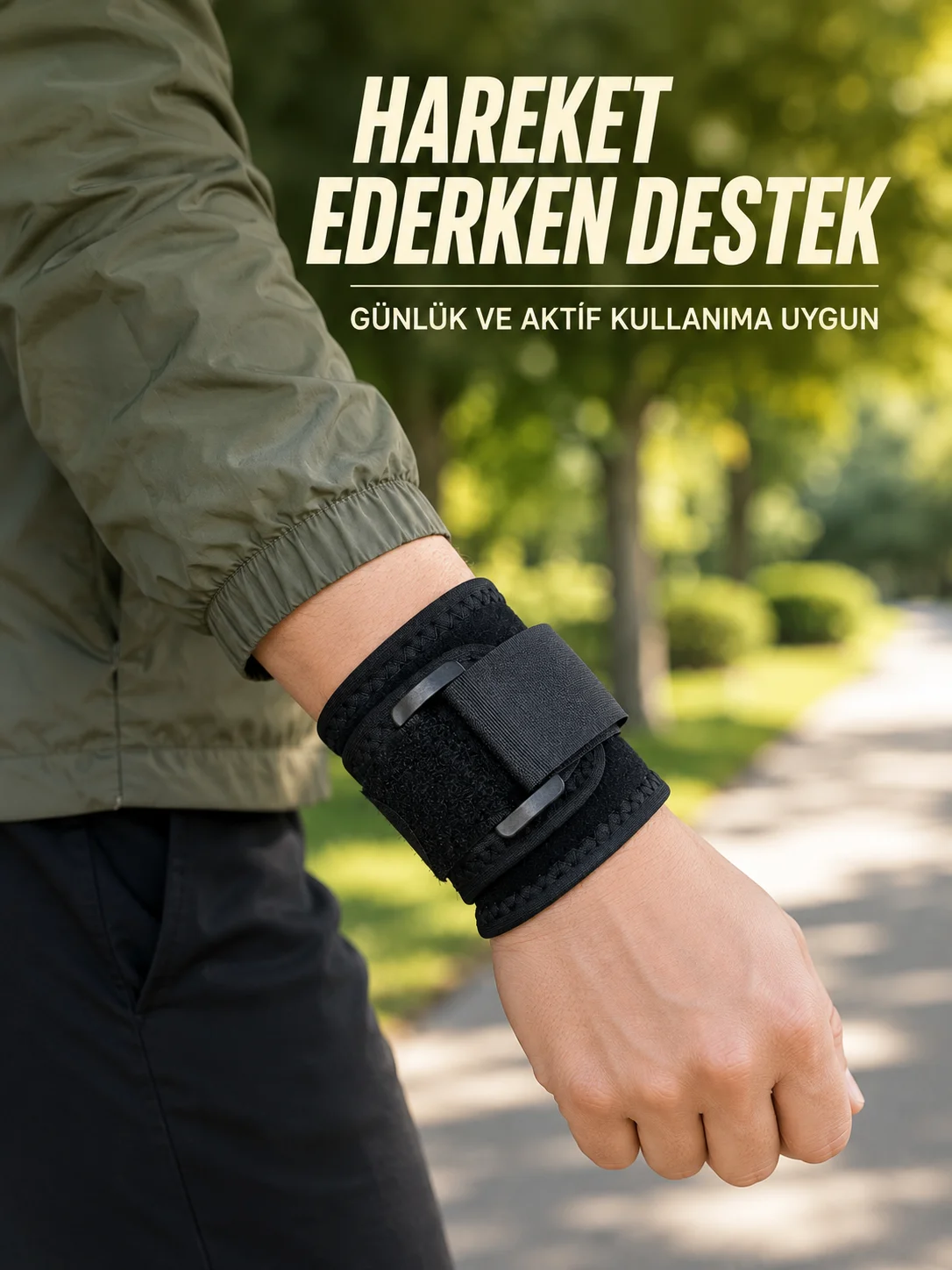 Ayarlanabilir Bilek Destekliği Cırtlı Bileklik Günlük Kullanım ve Spor İçin Bilek Desteği Fiyatı, Yorumları ve Özellikleri