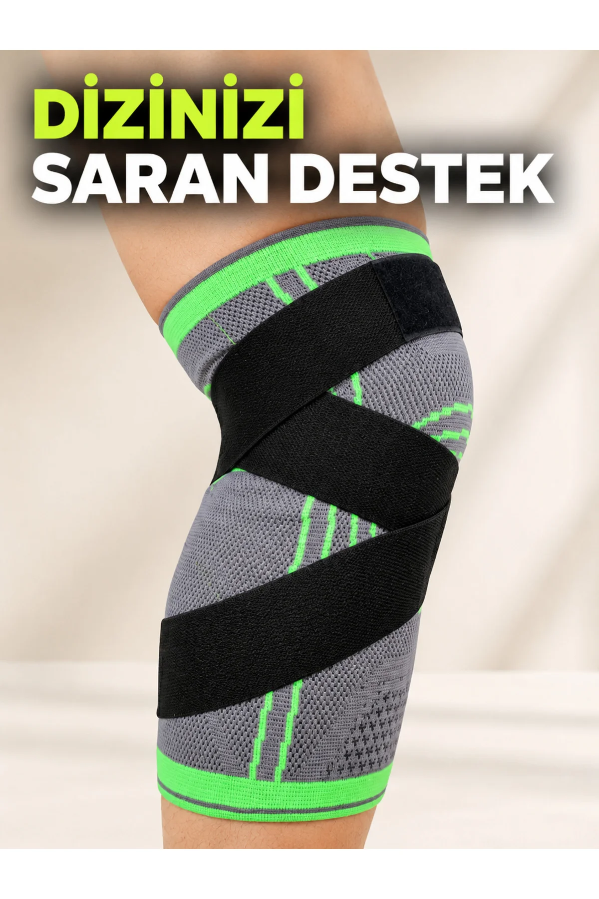 Ayarlanabilir Diz Desteği Çapraz Bantlı Spor Koşu Fitness Dizliği Ayarlanabilir Diz Desteği Çapraz Bantlı Spor Koşu Fitness Dizliği